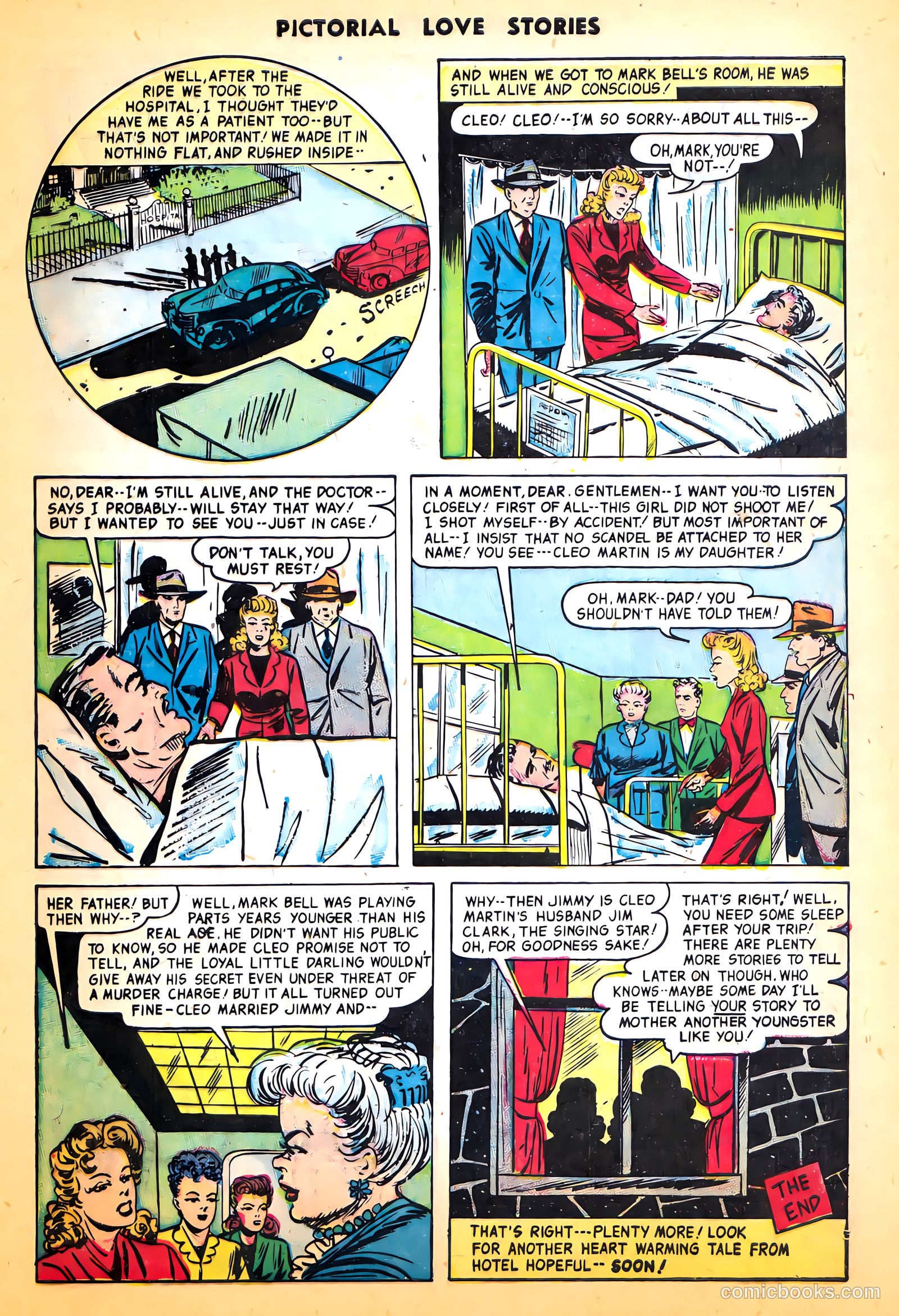 Pictorial Love Stories #24 (1950) — page 9 of 37
