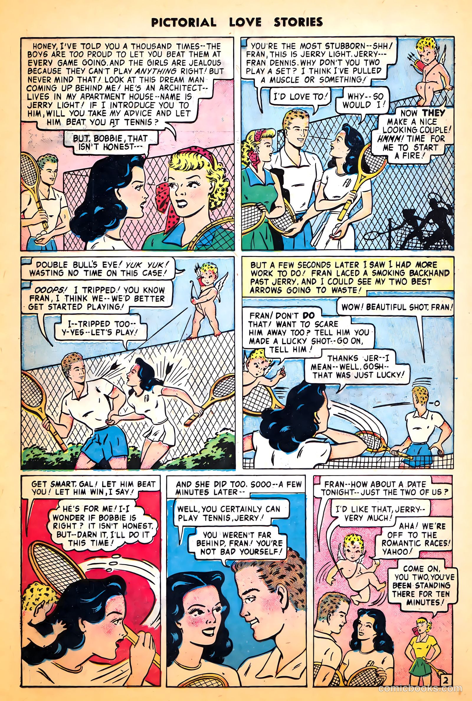 Pictorial Love Stories #24 (1950) — page 11 of 37