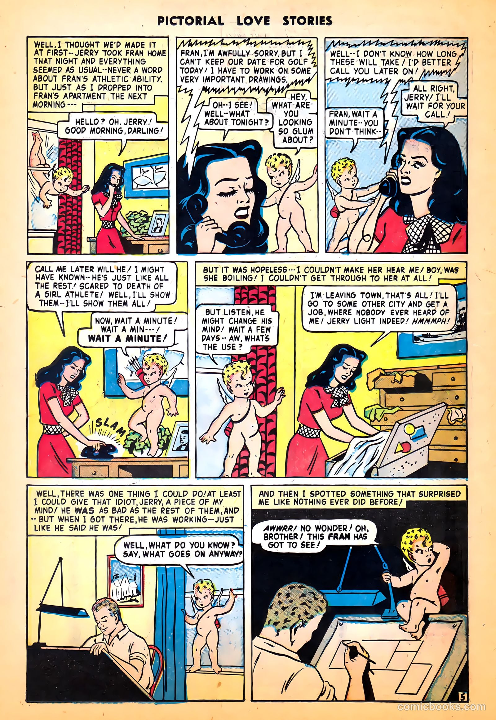 Pictorial Love Stories #24 (1950) — page 14 of 37