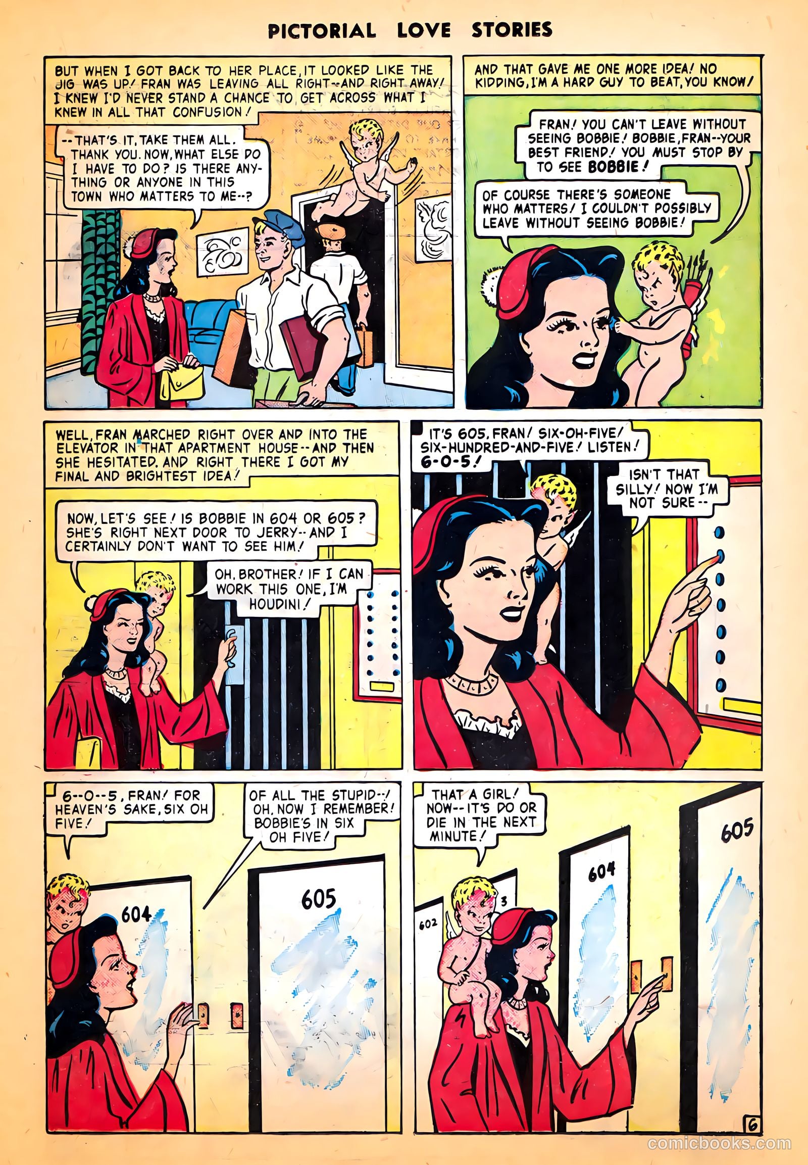 Pictorial Love Stories #24 (1950) — page 15 of 37