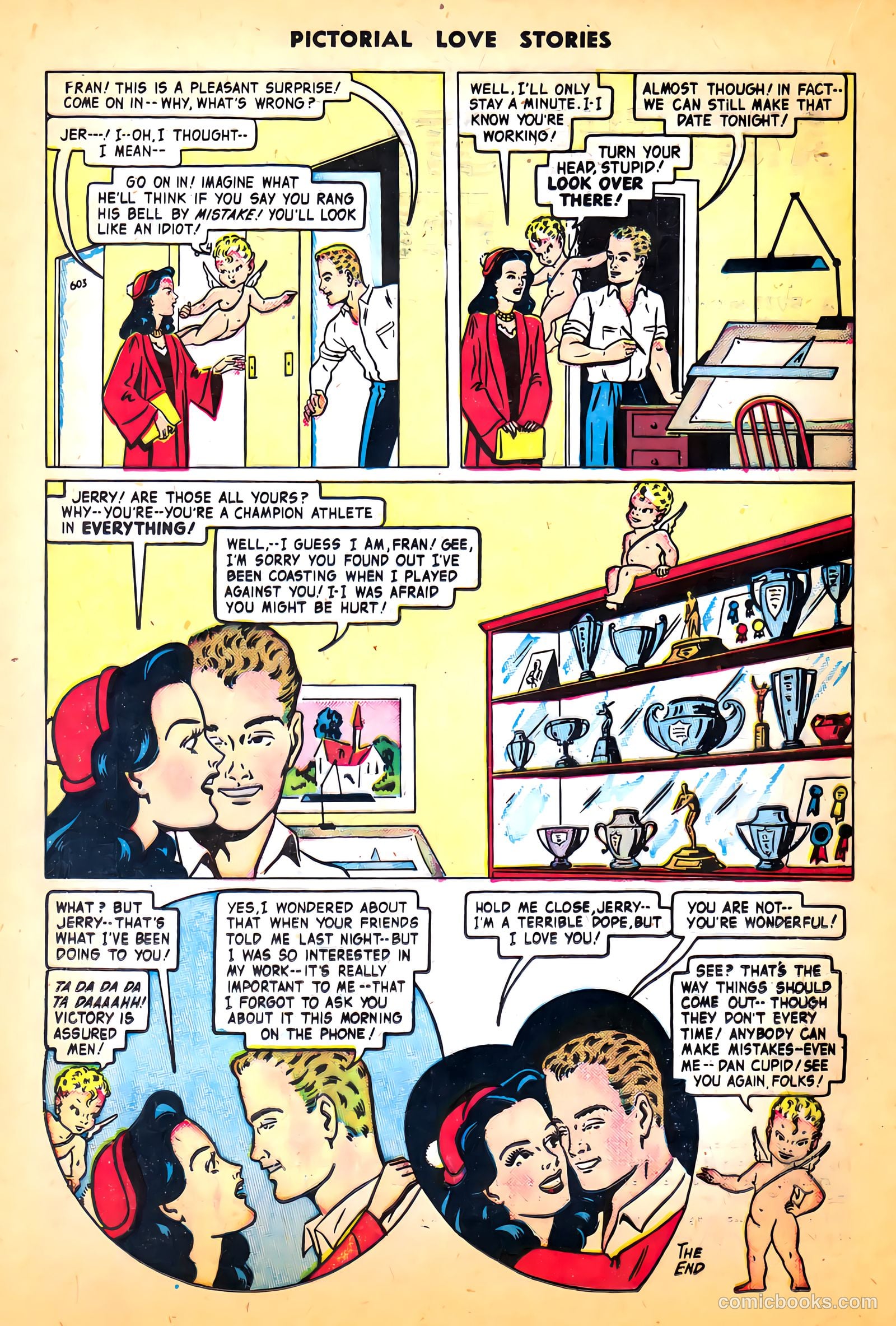 Pictorial Love Stories #24 (1950) — page 16 of 37
