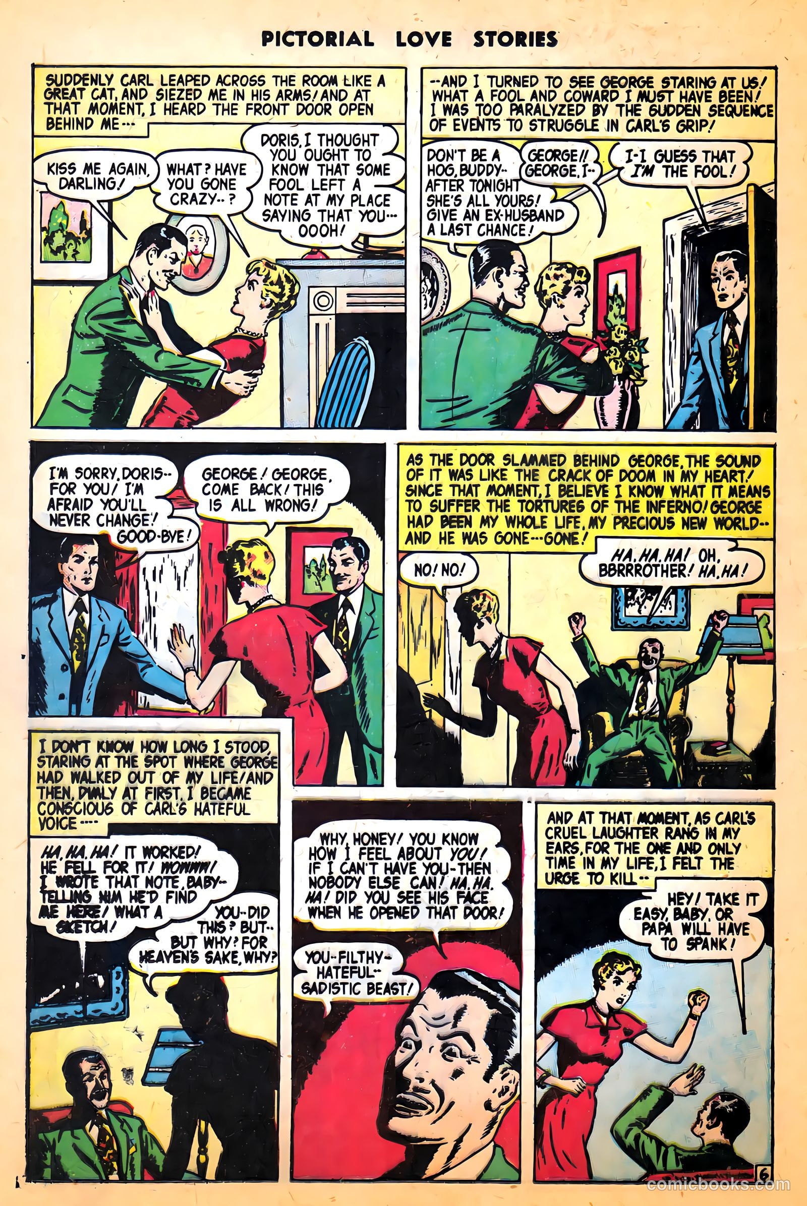 Pictorial Love Stories #24 (1950) — page 24 of 37
