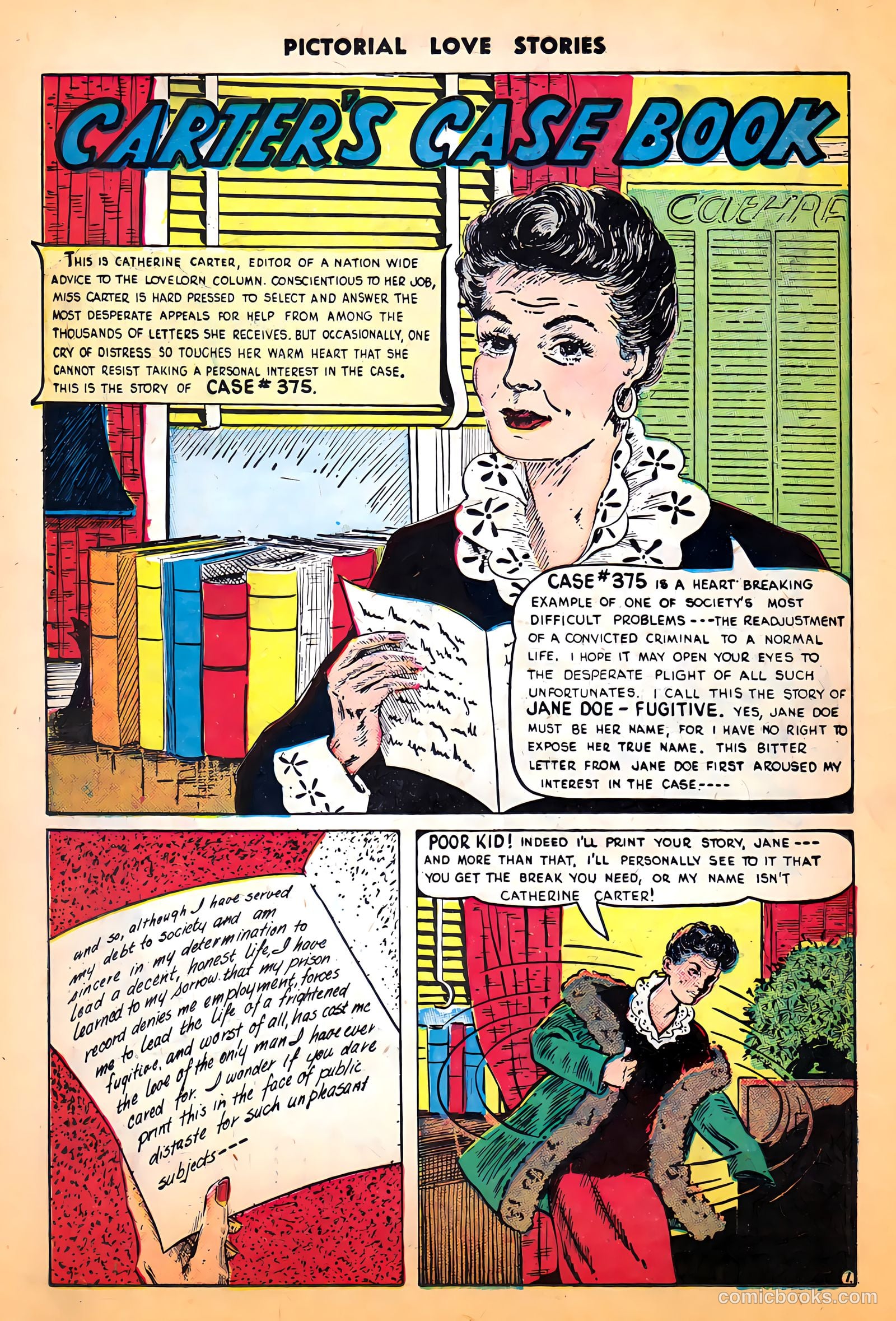 Pictorial Love Stories #24 (1950) — page 26 of 37