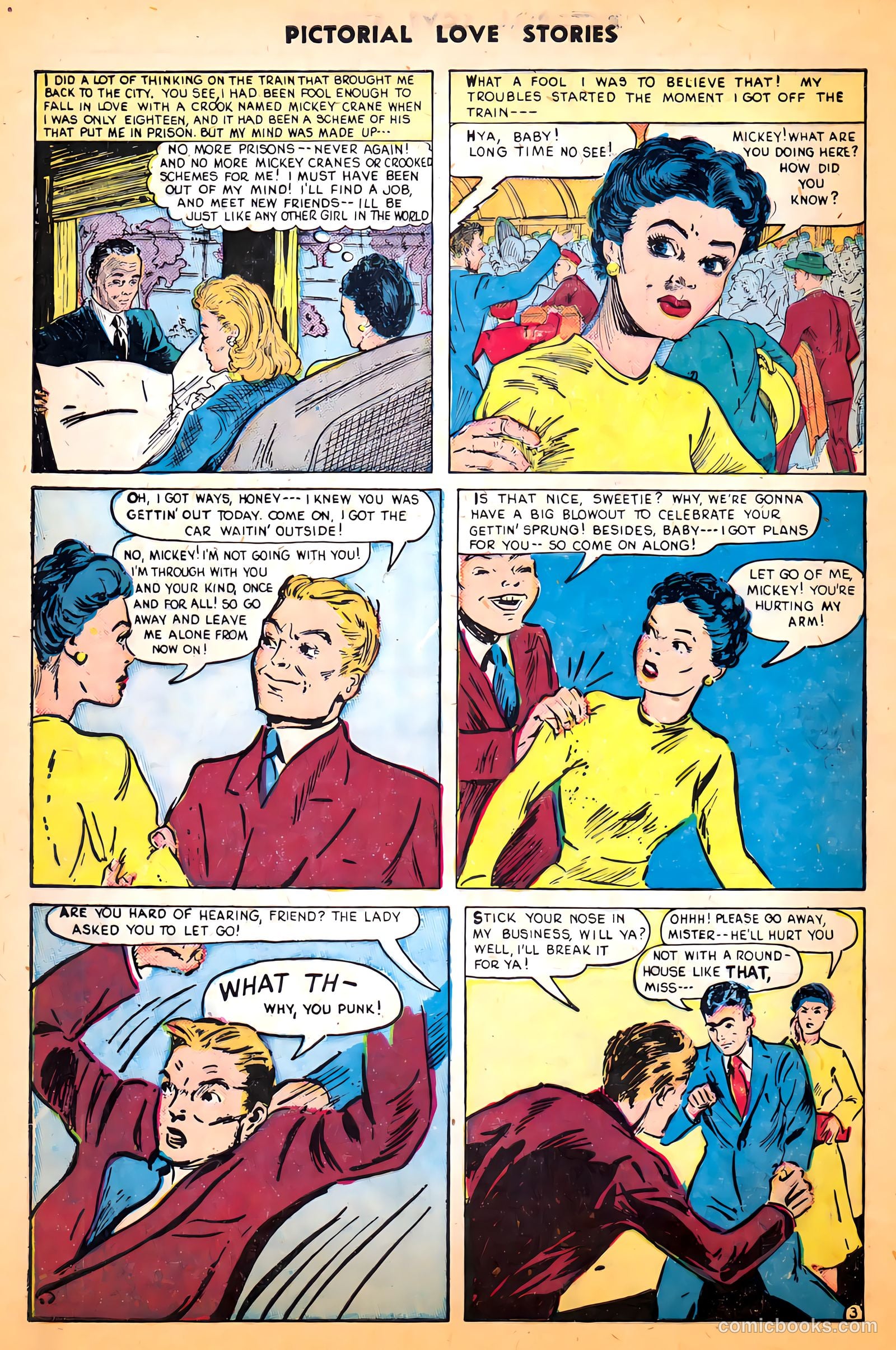 Pictorial Love Stories #24 (1950) — page 28 of 37