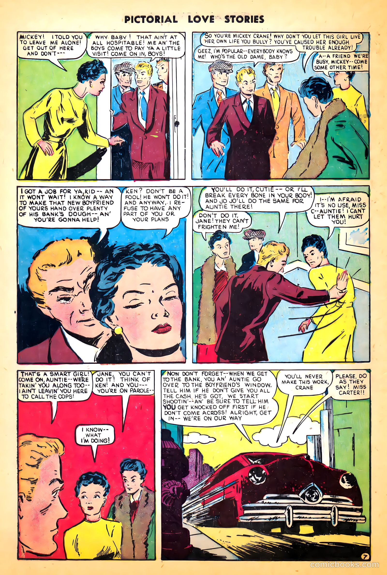 Pictorial Love Stories #24 (1950) — page 32 of 37