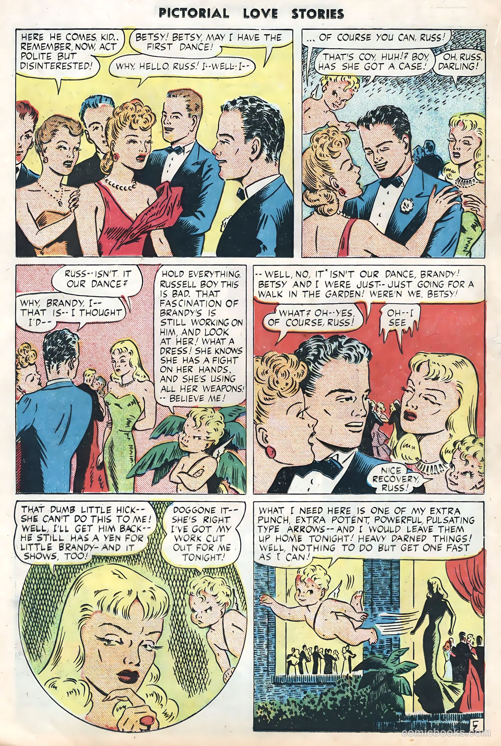 Pictorial Love Stories #25 (1950) — page 14 of 36