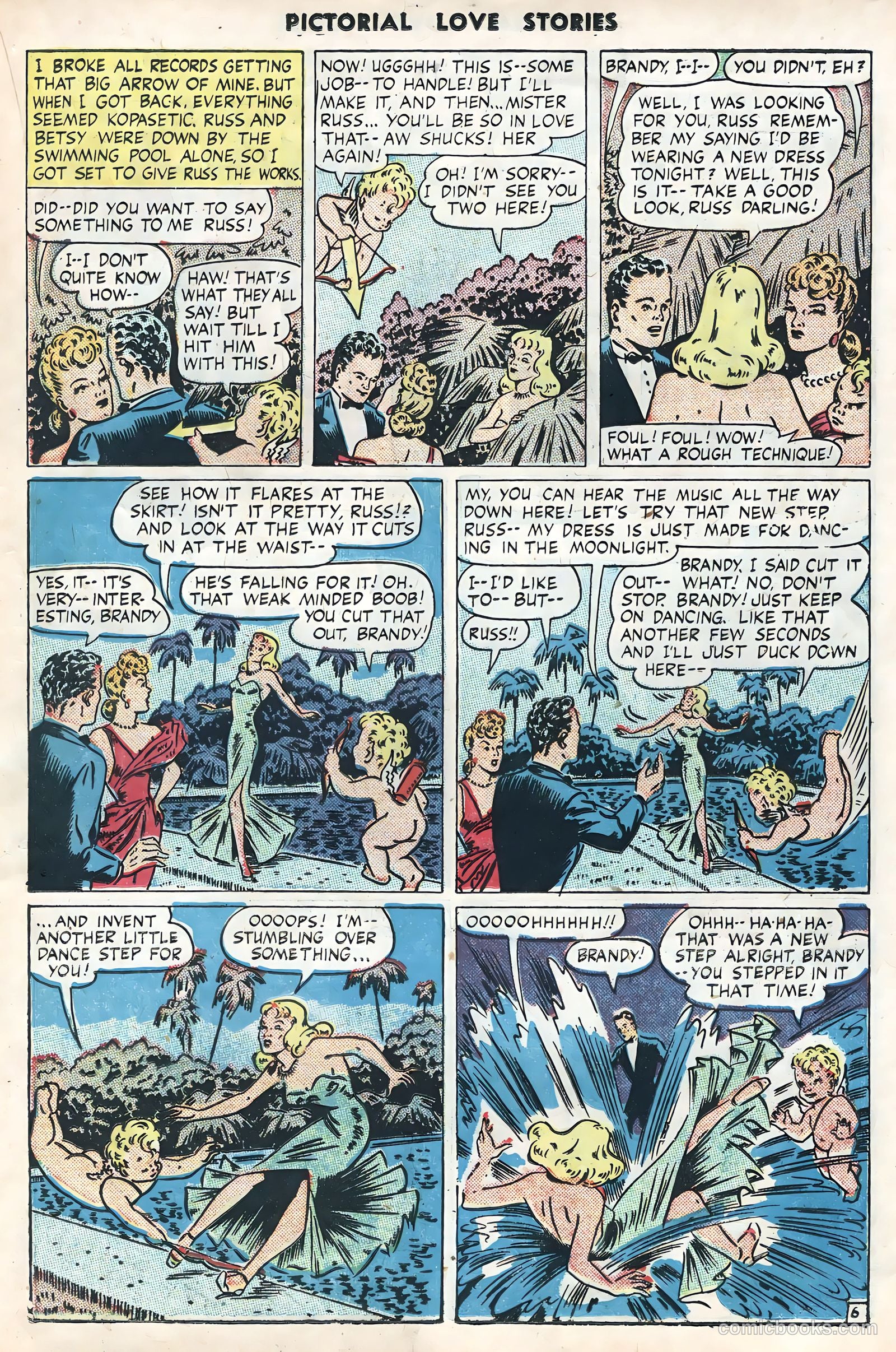 Pictorial Love Stories #25 (1950) — page 15 of 36
