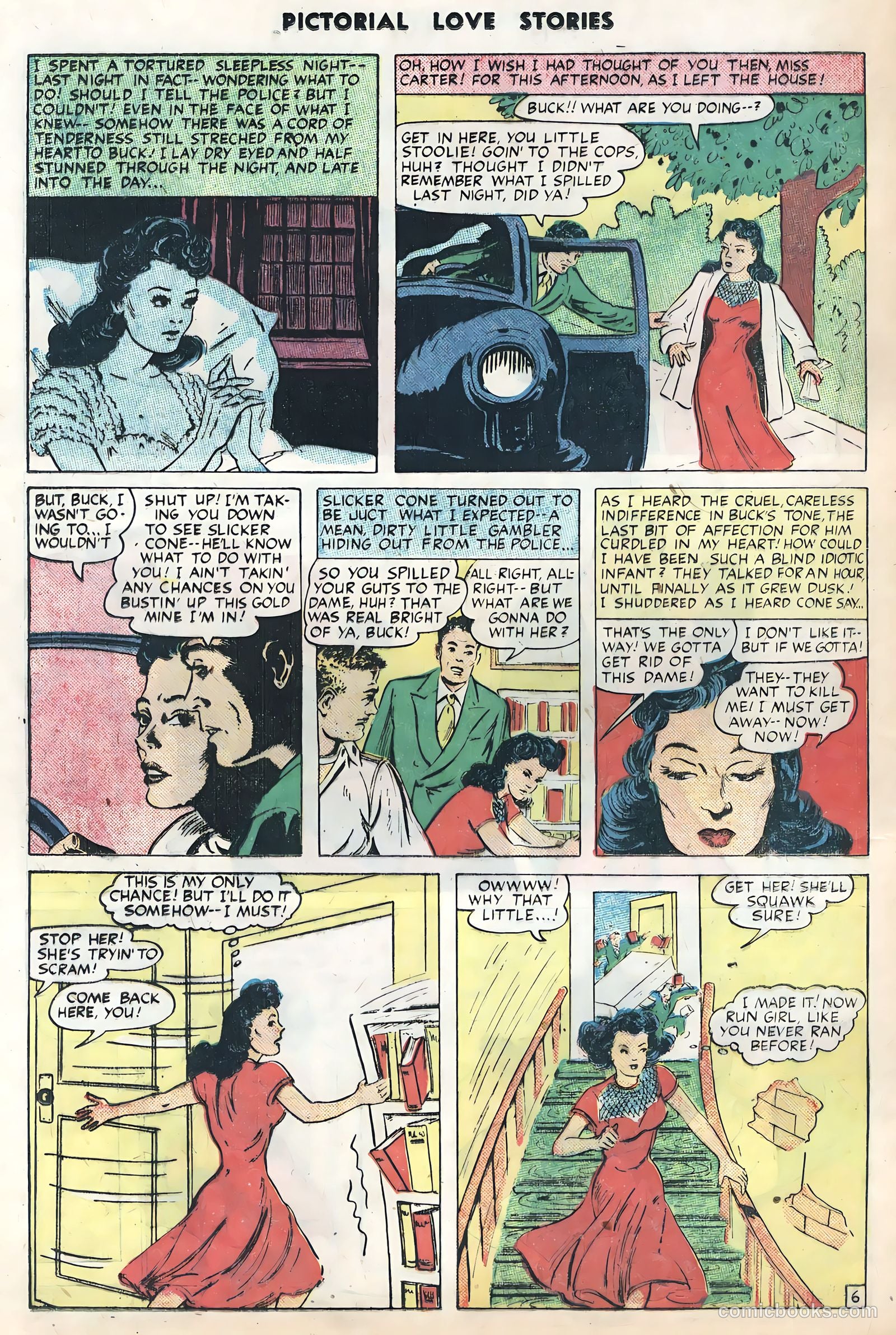 Pictorial Love Stories #25 (1950) — page 24 of 36