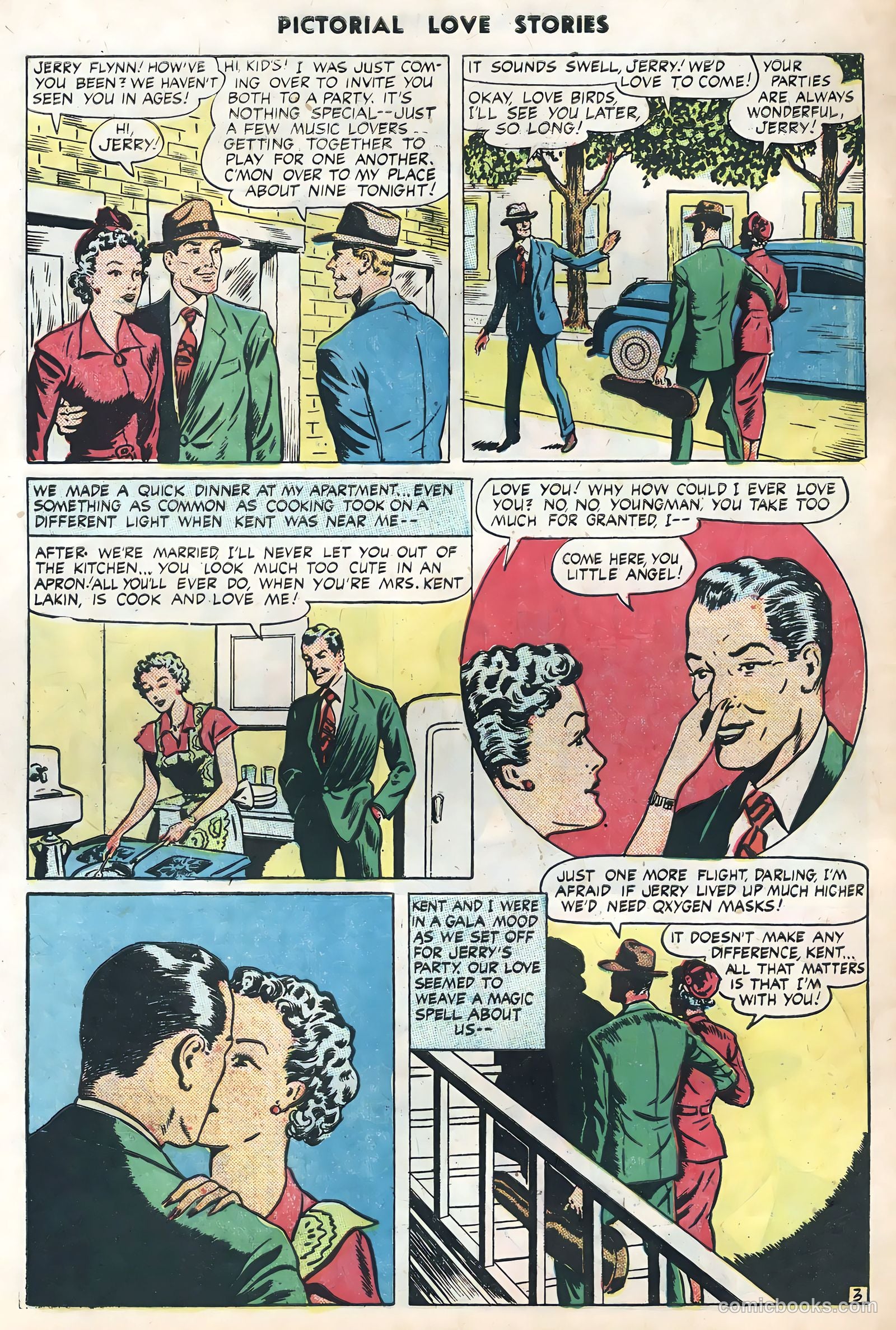 Pictorial Love Stories #25 (1950) — page 30 of 36