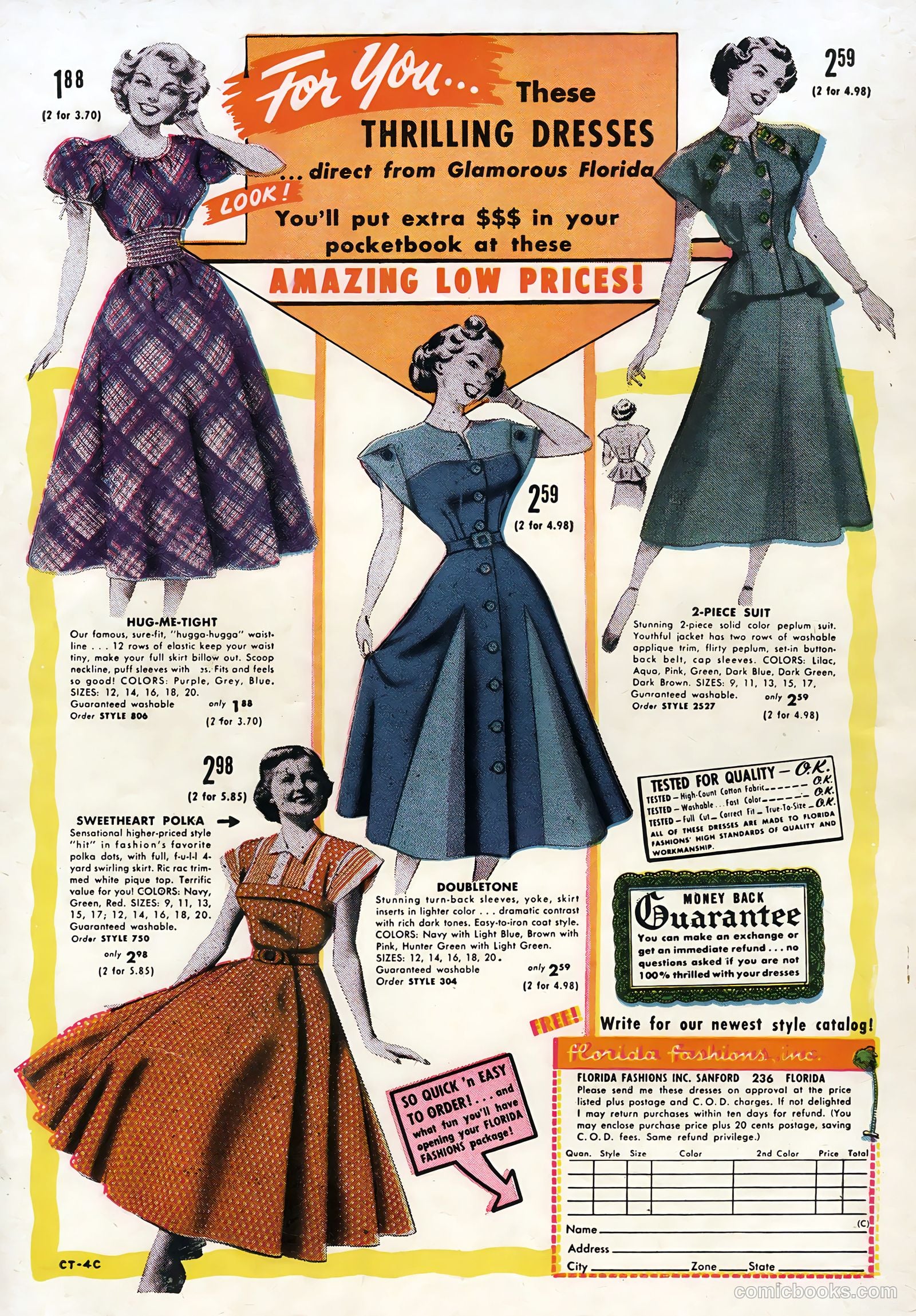 Pictorial Love Stories #25 (1950) — page 36 of 36