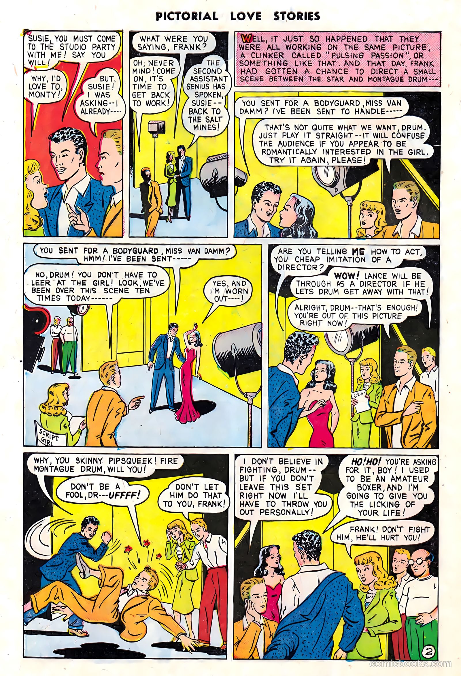 Pictorial Love Stories #26 (1950) — page 4 of 37