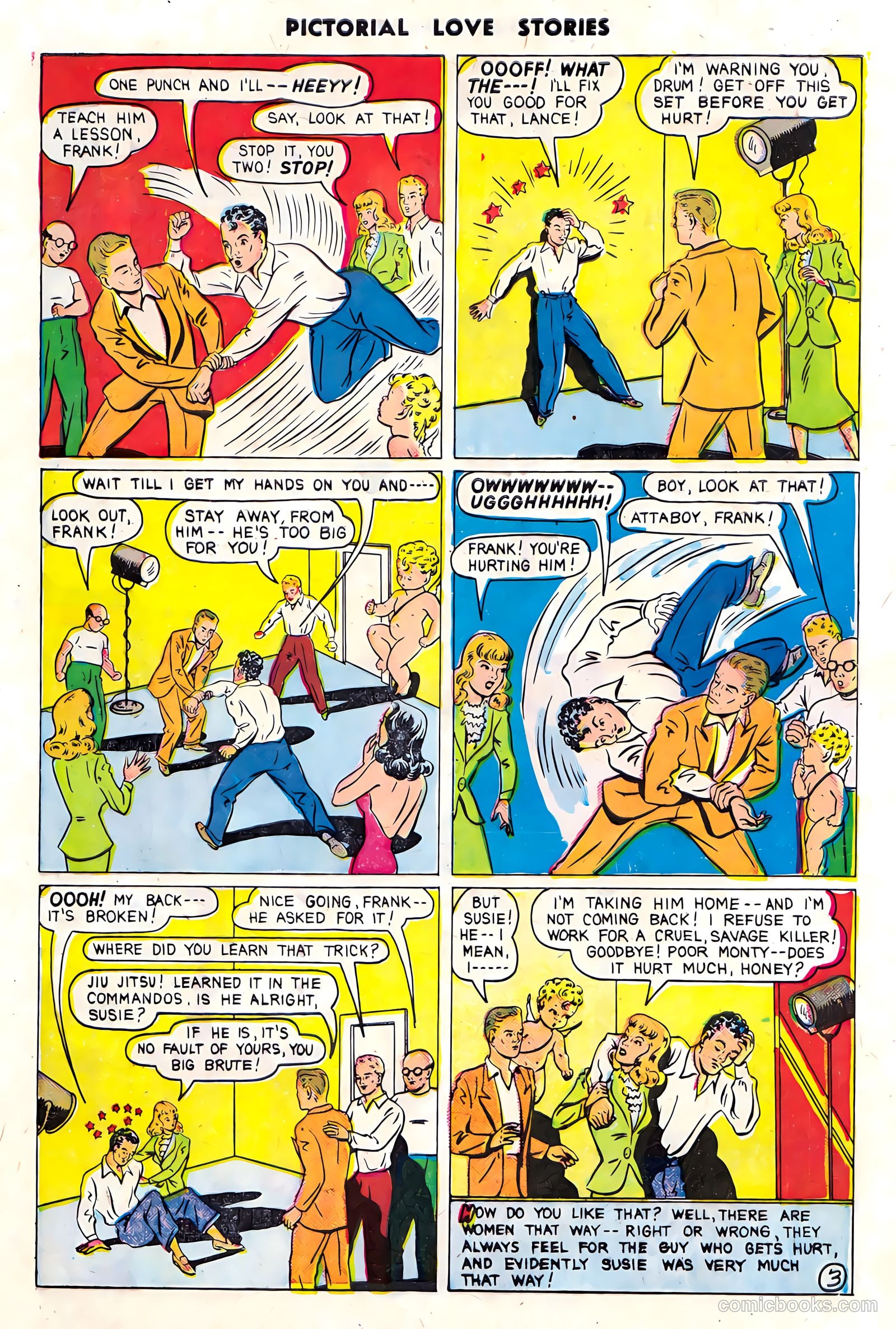 Pictorial Love Stories #26 (1950) — page 5 of 37