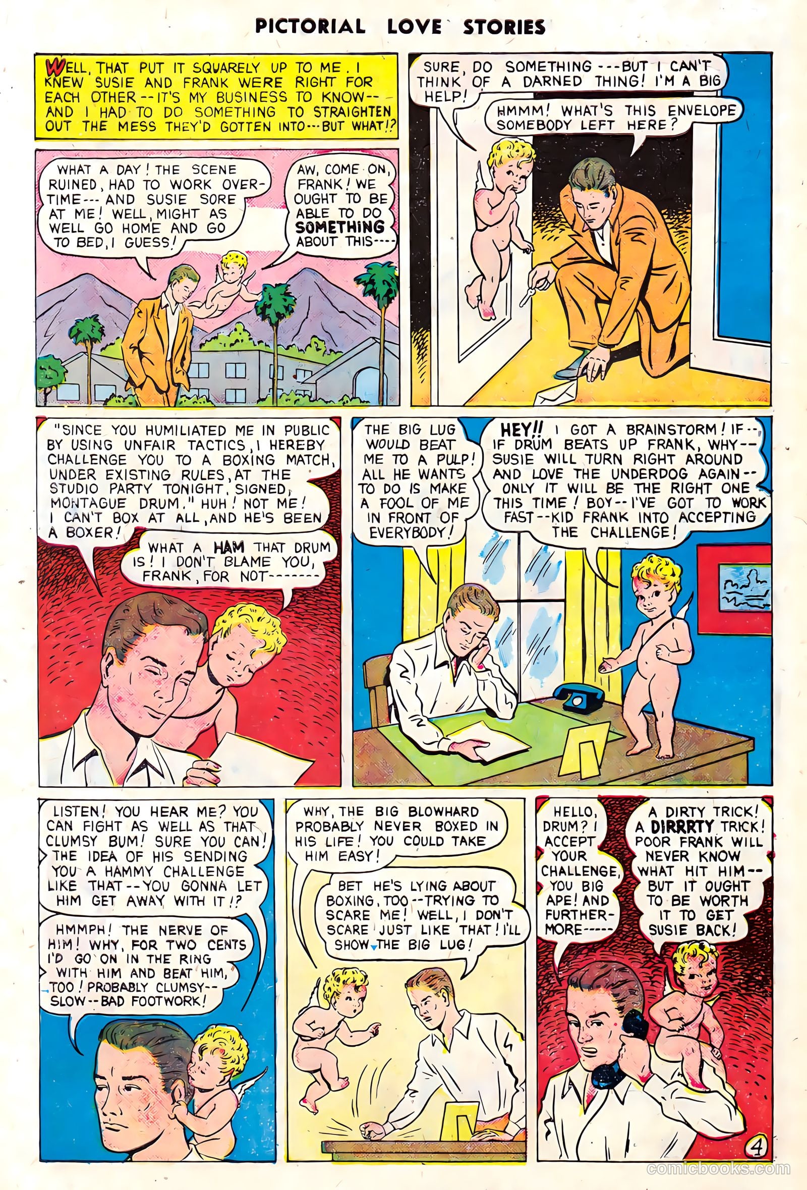 Pictorial Love Stories #26 (1950) — page 6 of 37
