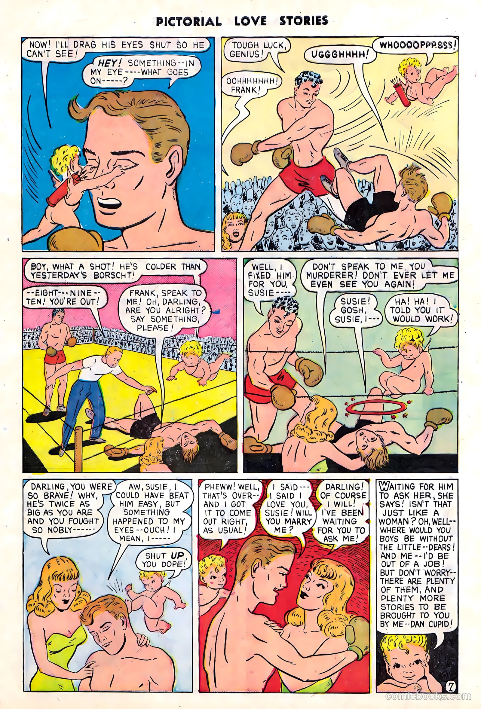 Pictorial Love Stories #26 (1950) — page 9 of 37