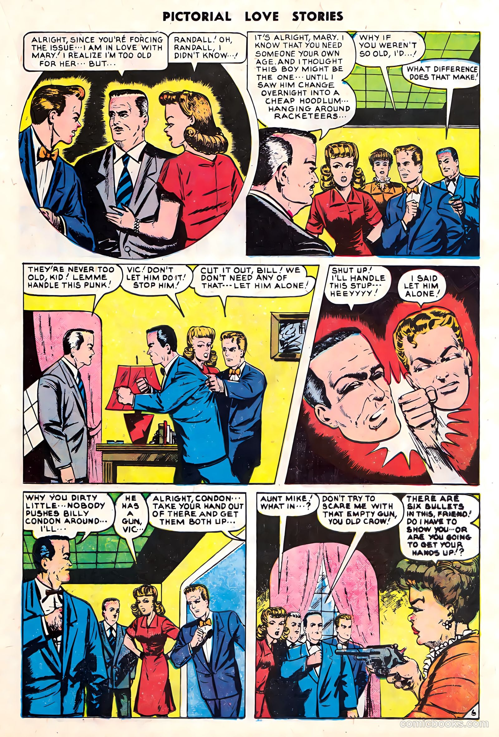 Pictorial Love Stories #26 (1950) — page 15 of 37