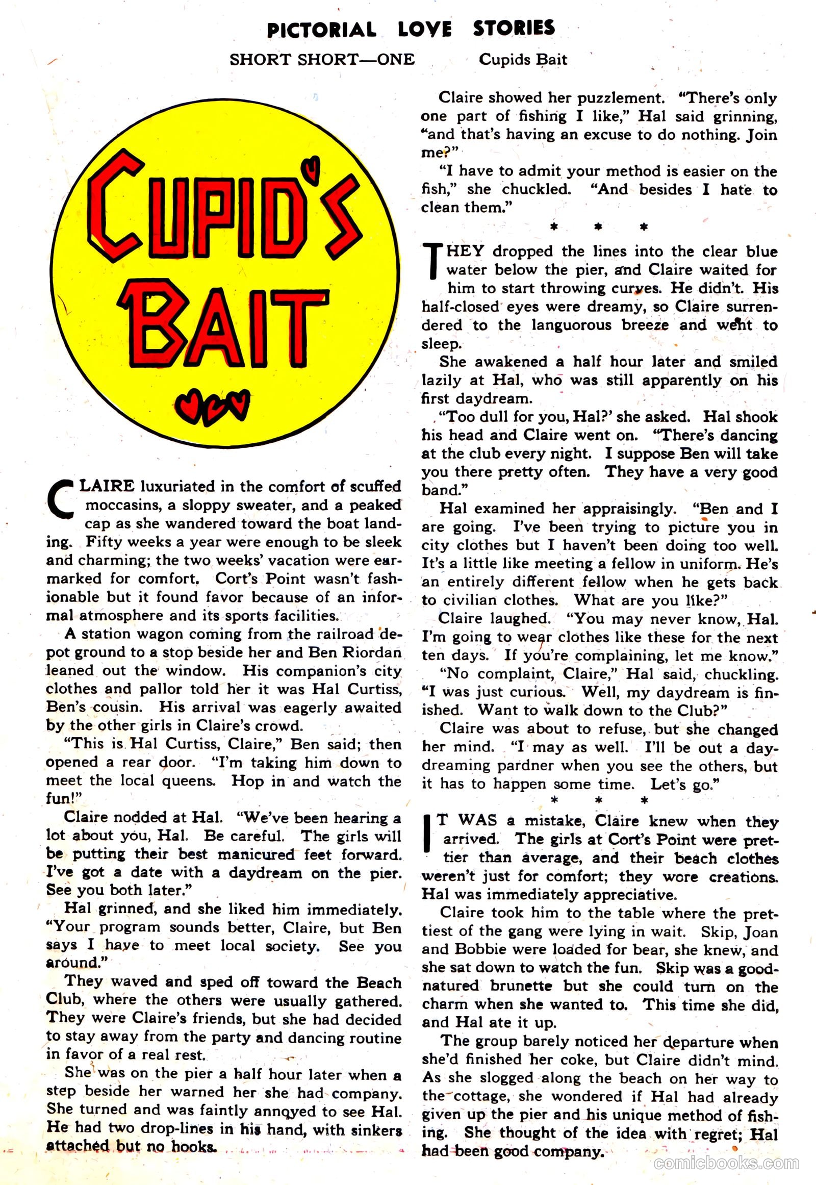 Pictorial Love Stories #26 (1950) — page 17 of 37