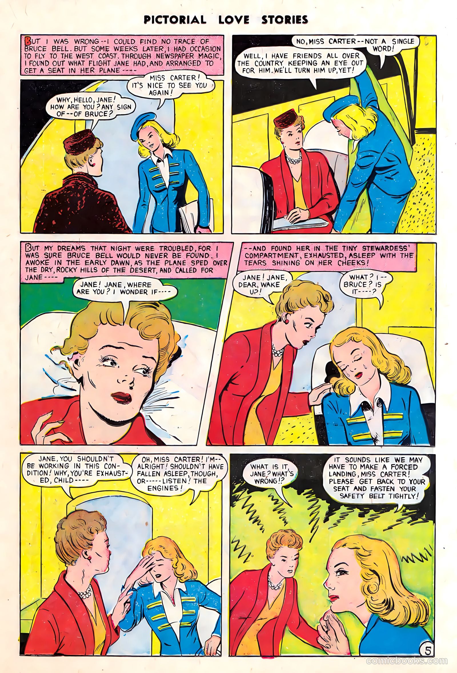Pictorial Love Stories #26 (1950) — page 23 of 37