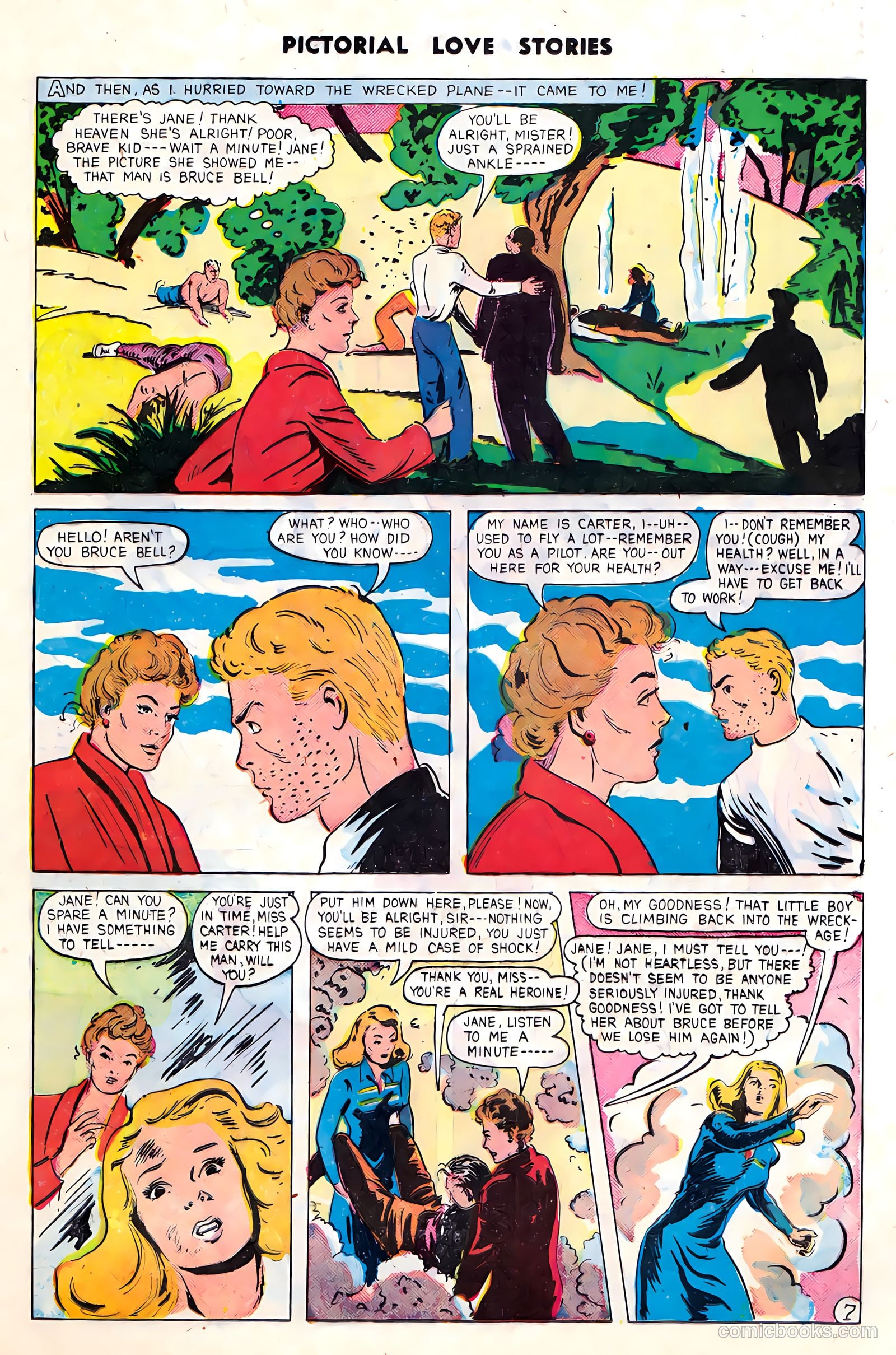 Pictorial Love Stories #26 (1950) — page 25 of 37