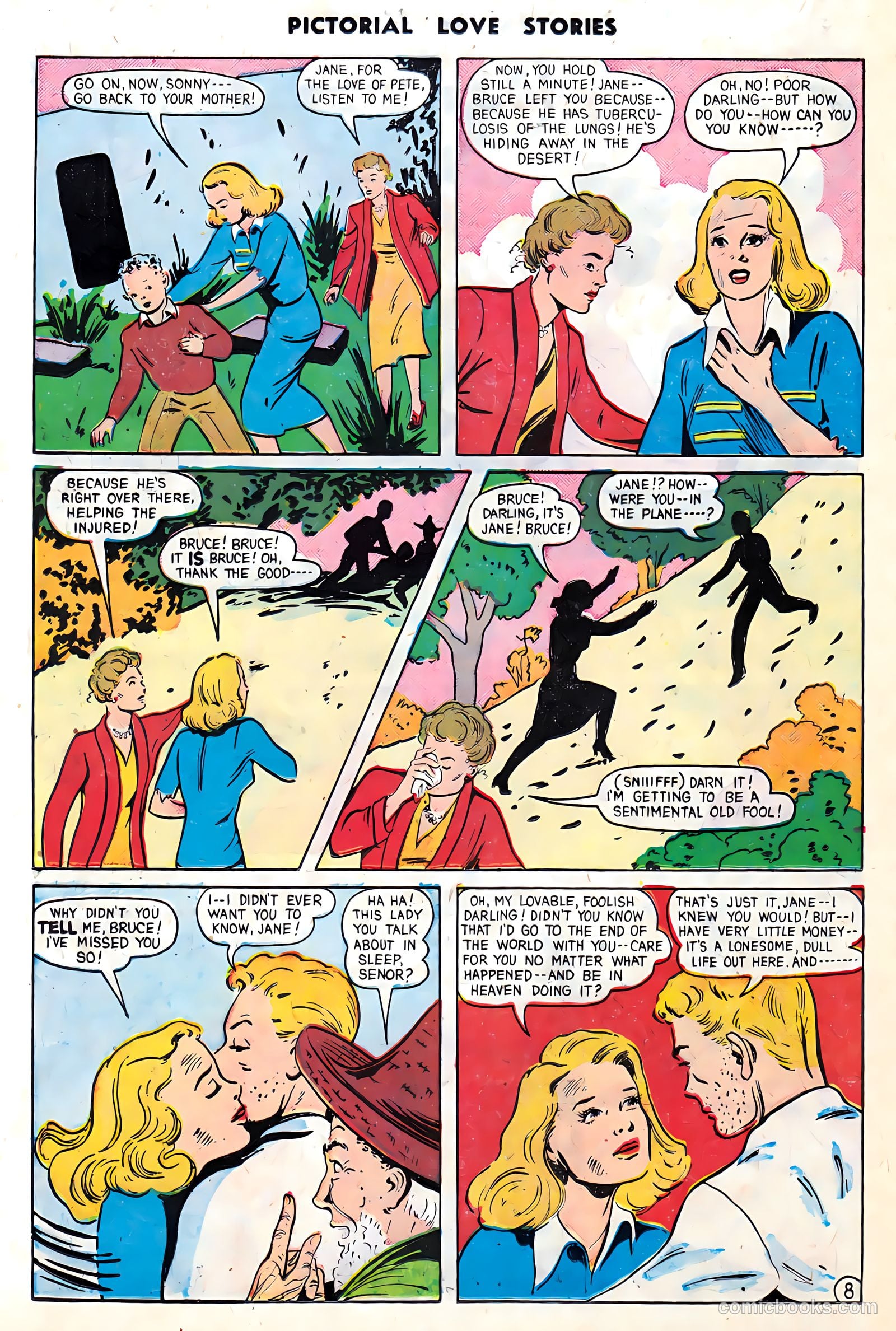 Pictorial Love Stories #26 (1950) — page 26 of 37