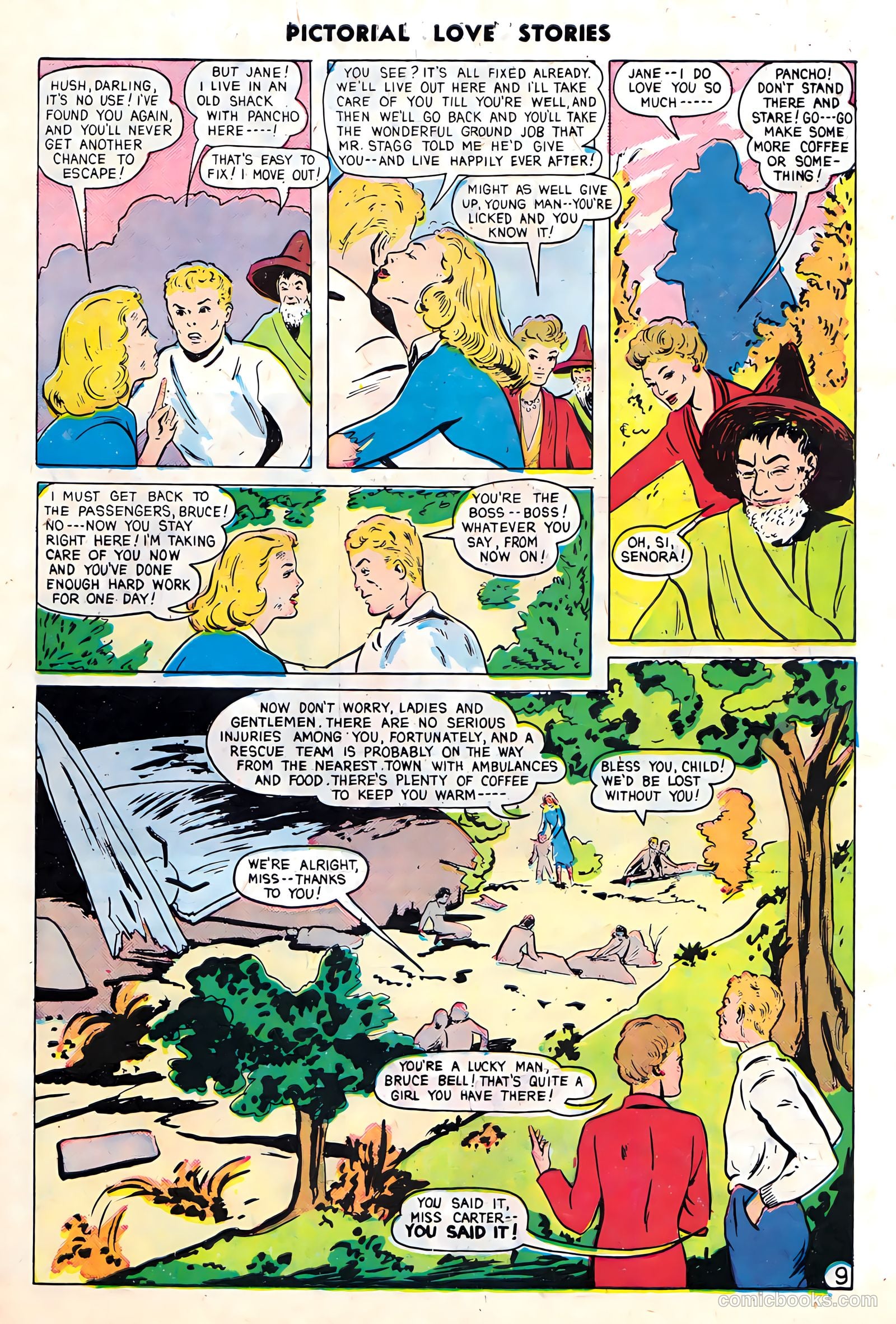 Pictorial Love Stories #26 (1950) — page 27 of 37