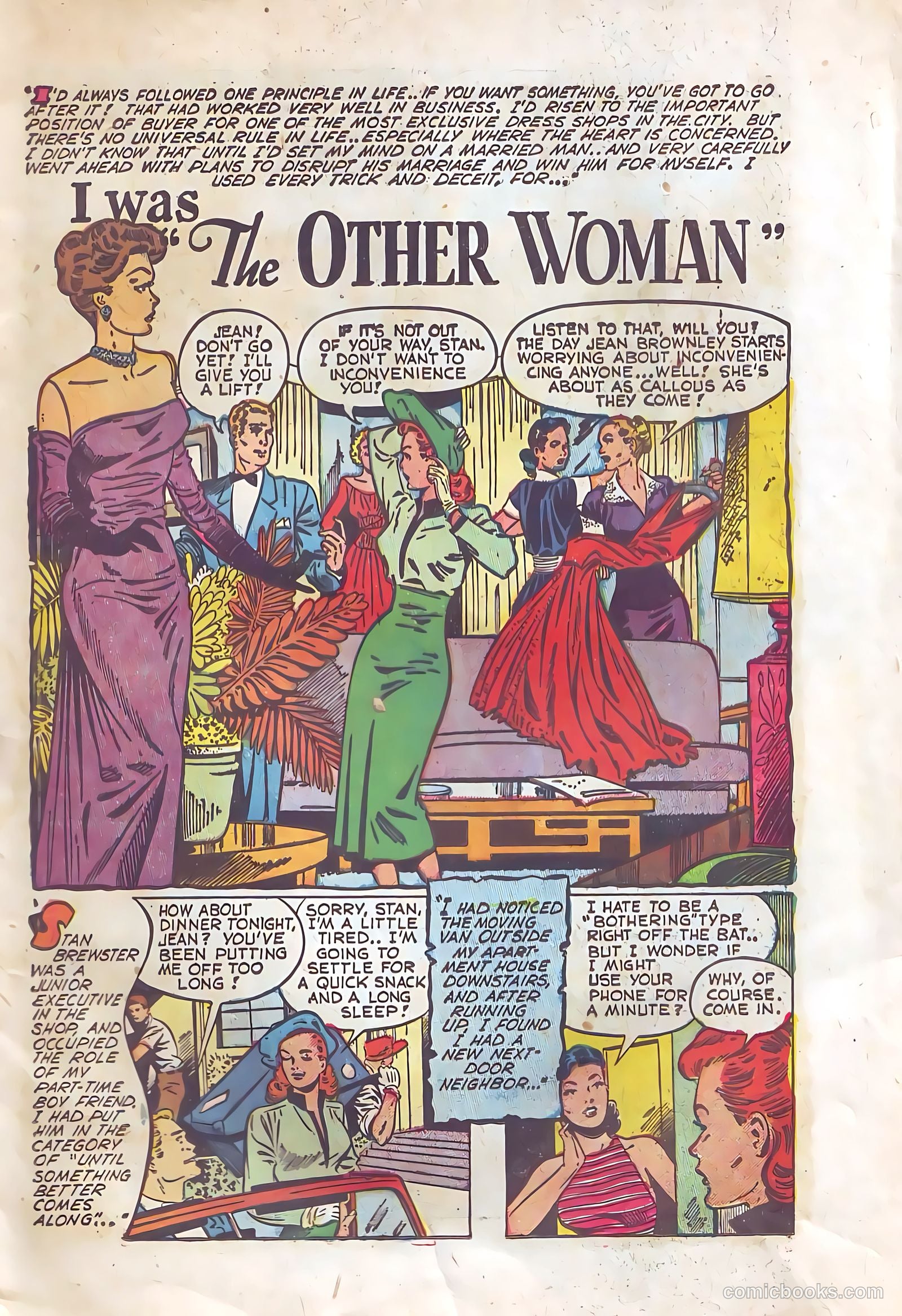 Pictorial Romances #10 (1951) — page 3 of 36