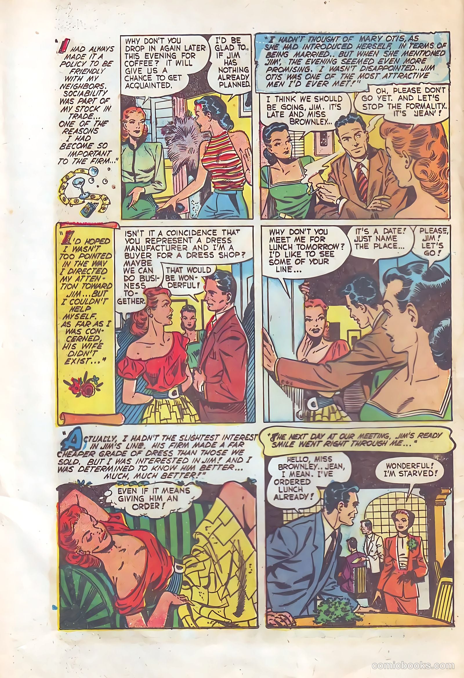 Pictorial Romances #10 (1951) — page 4 of 36