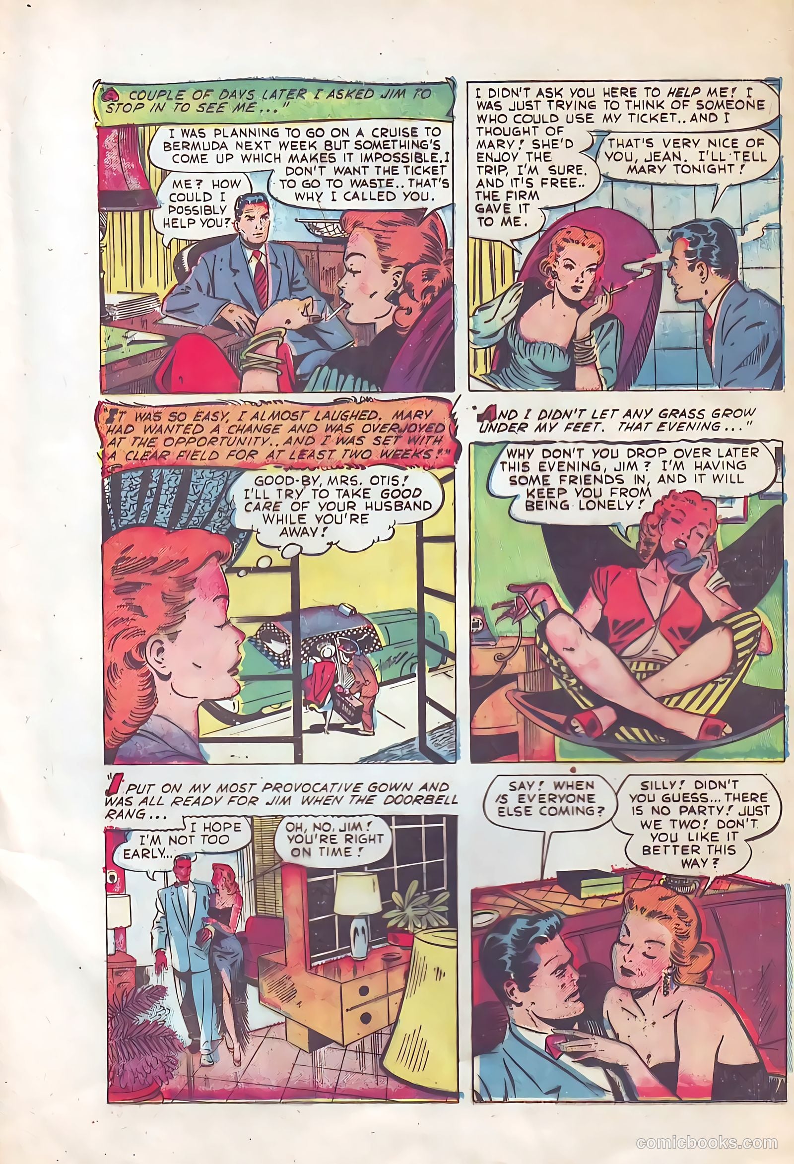 Pictorial Romances #10 (1951) — page 6 of 36
