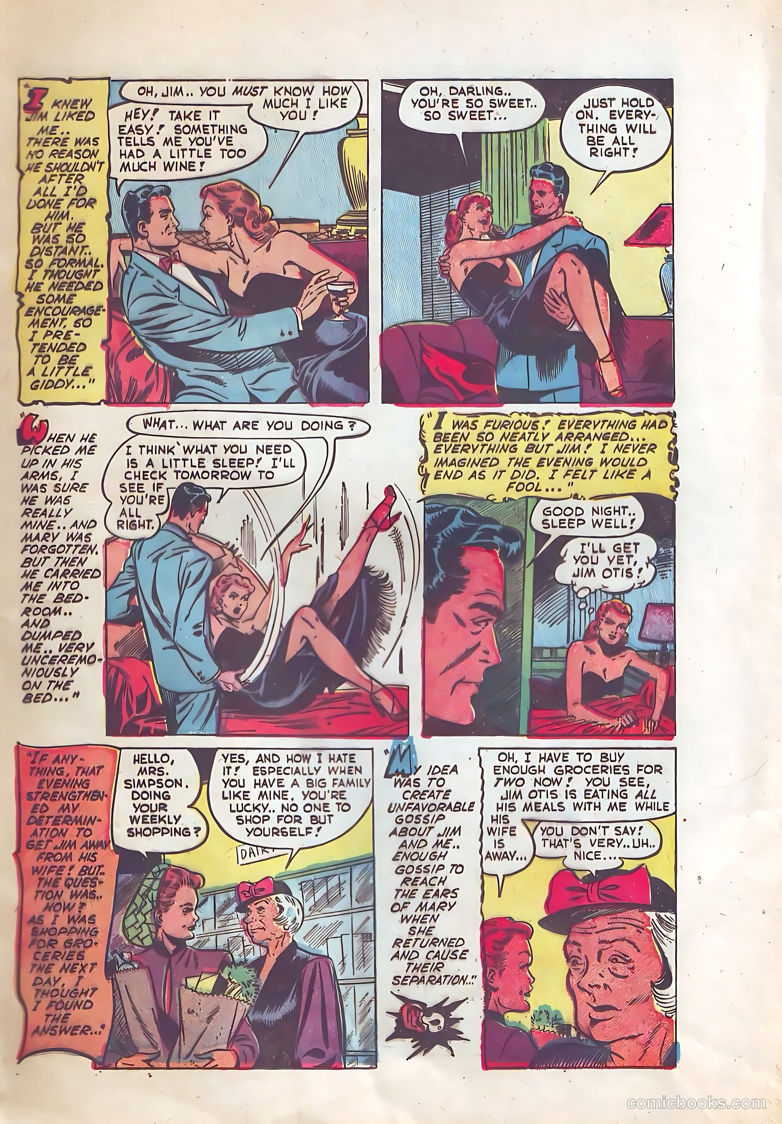 Pictorial Romances #10 (1951) — page 7 of 36