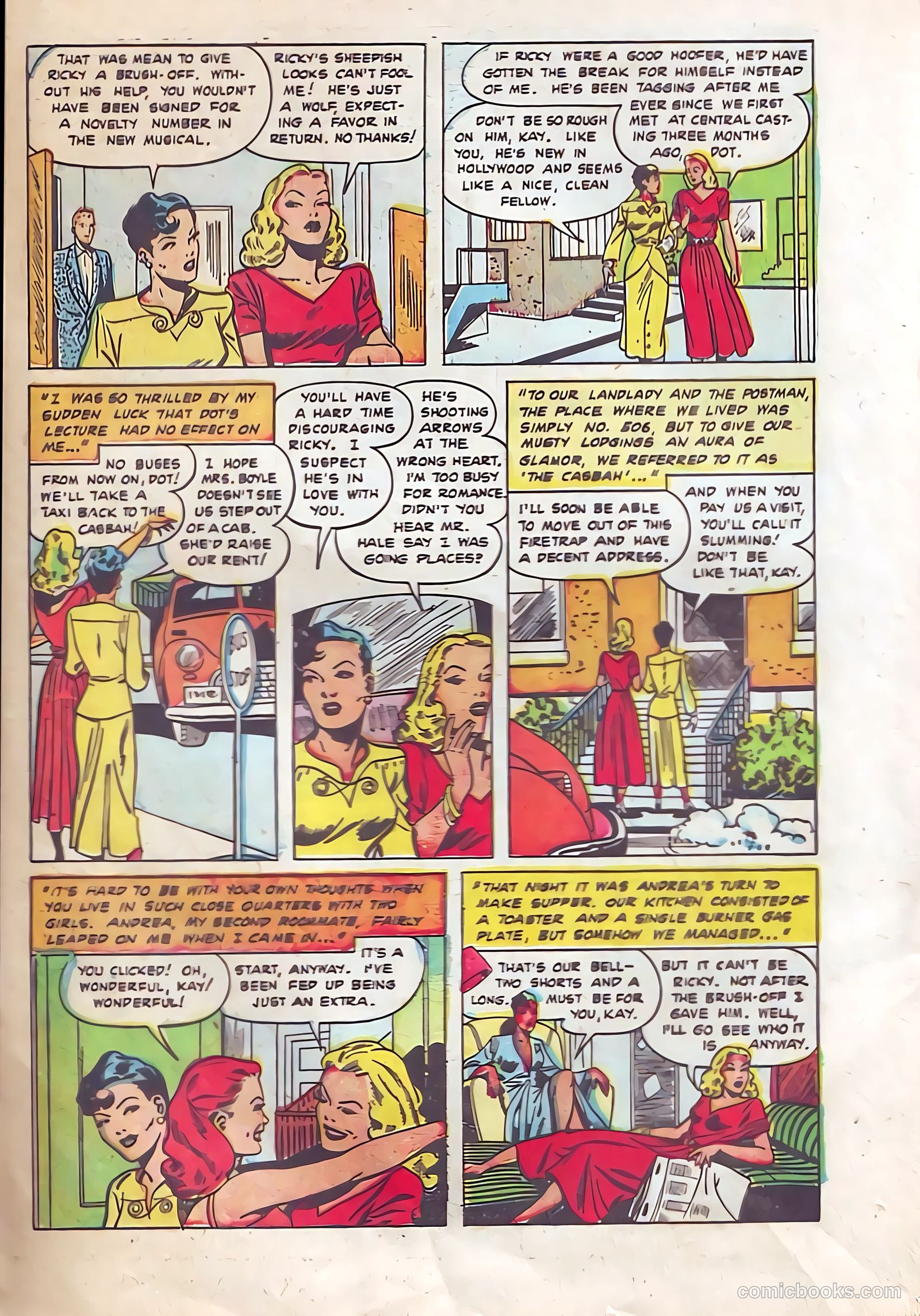 Pictorial Romances #10 (1951) — page 13 of 36