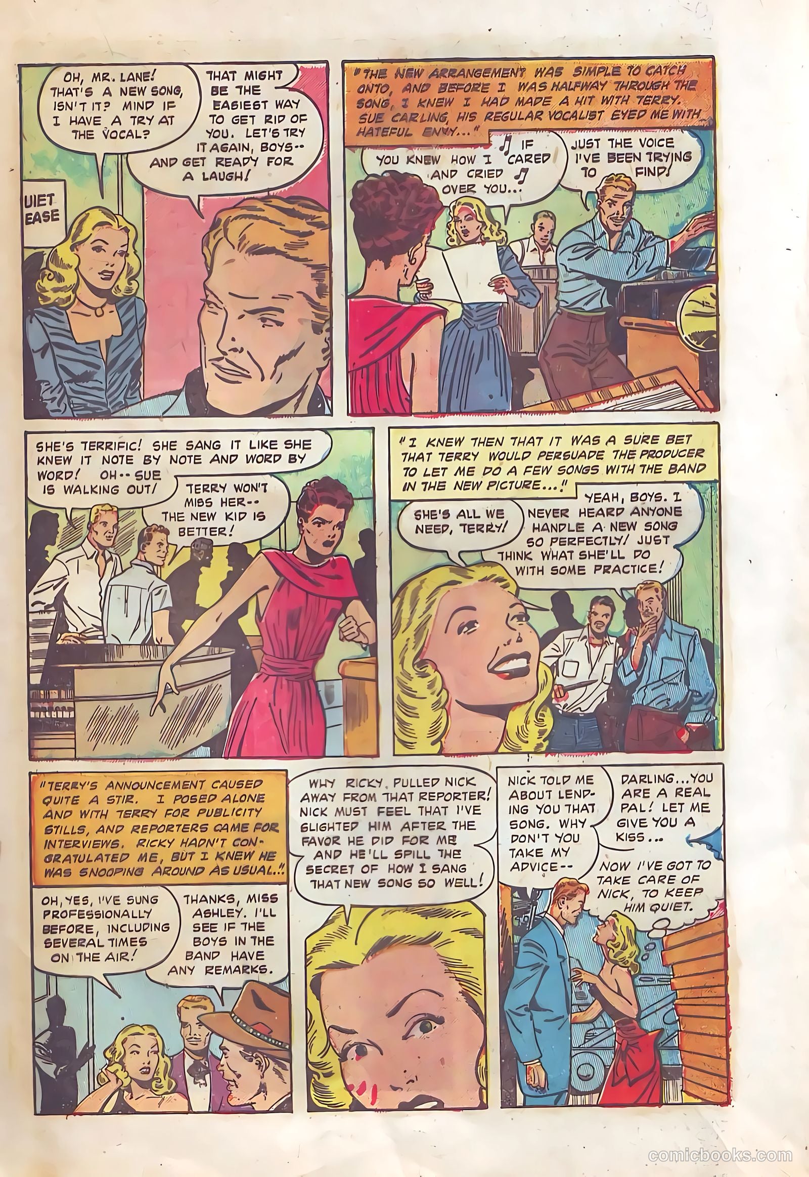 Pictorial Romances #10 (1951) — page 17 of 36