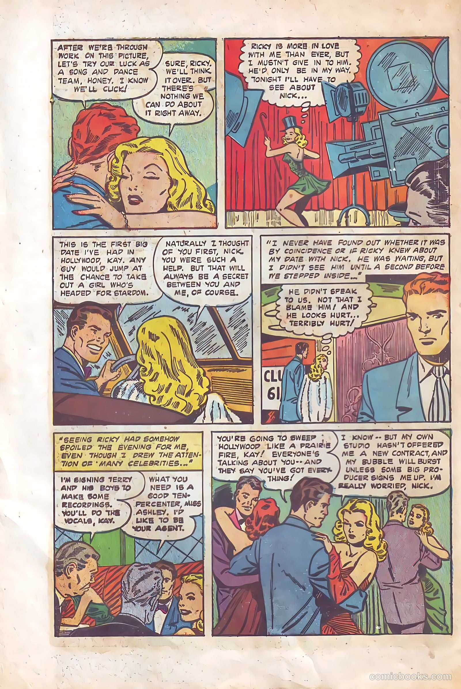 Pictorial Romances #10 (1951) — page 18 of 36