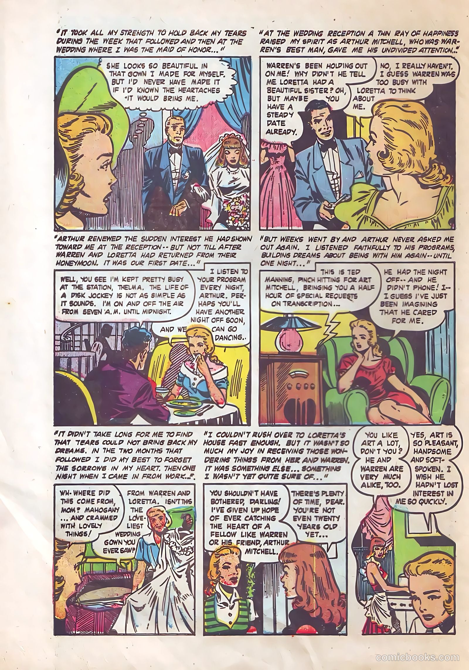 Pictorial Romances #10 (1951) — page 24 of 36