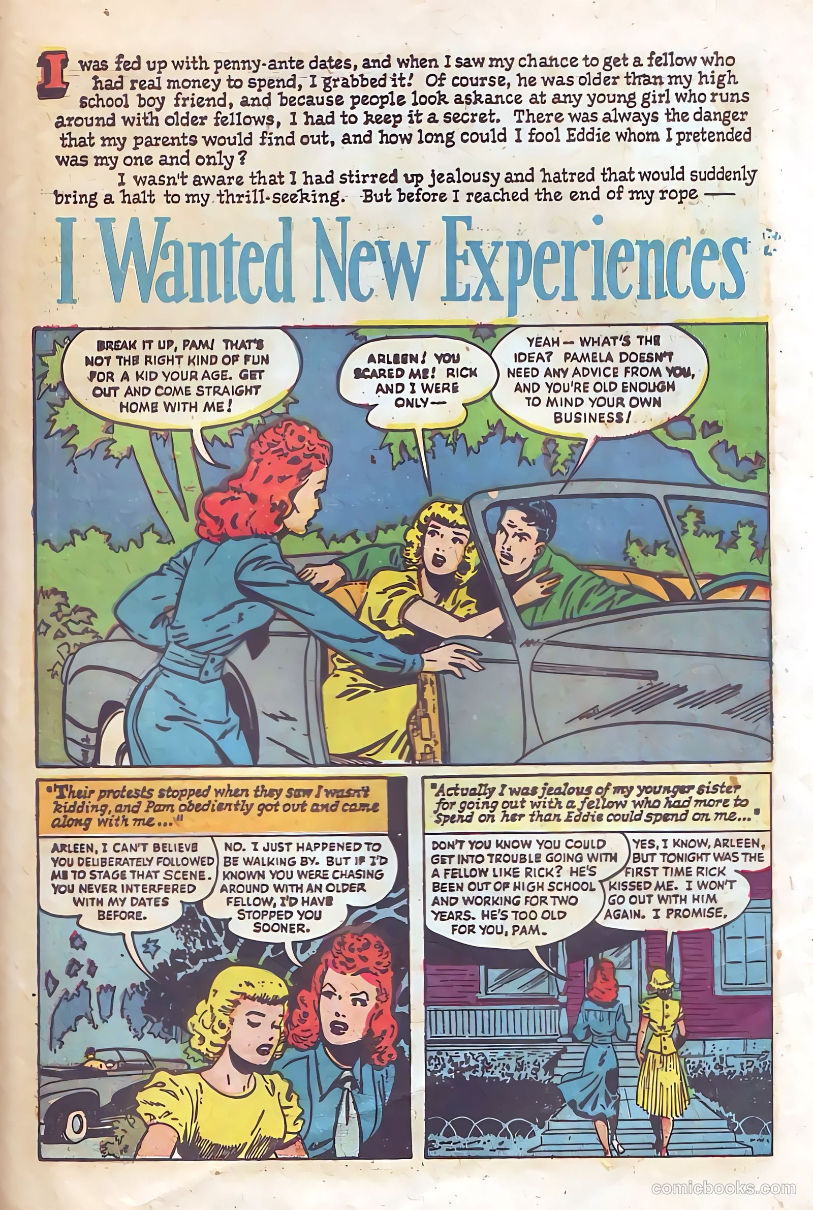 Pictorial Romances #10 (1951) — page 27 of 36
