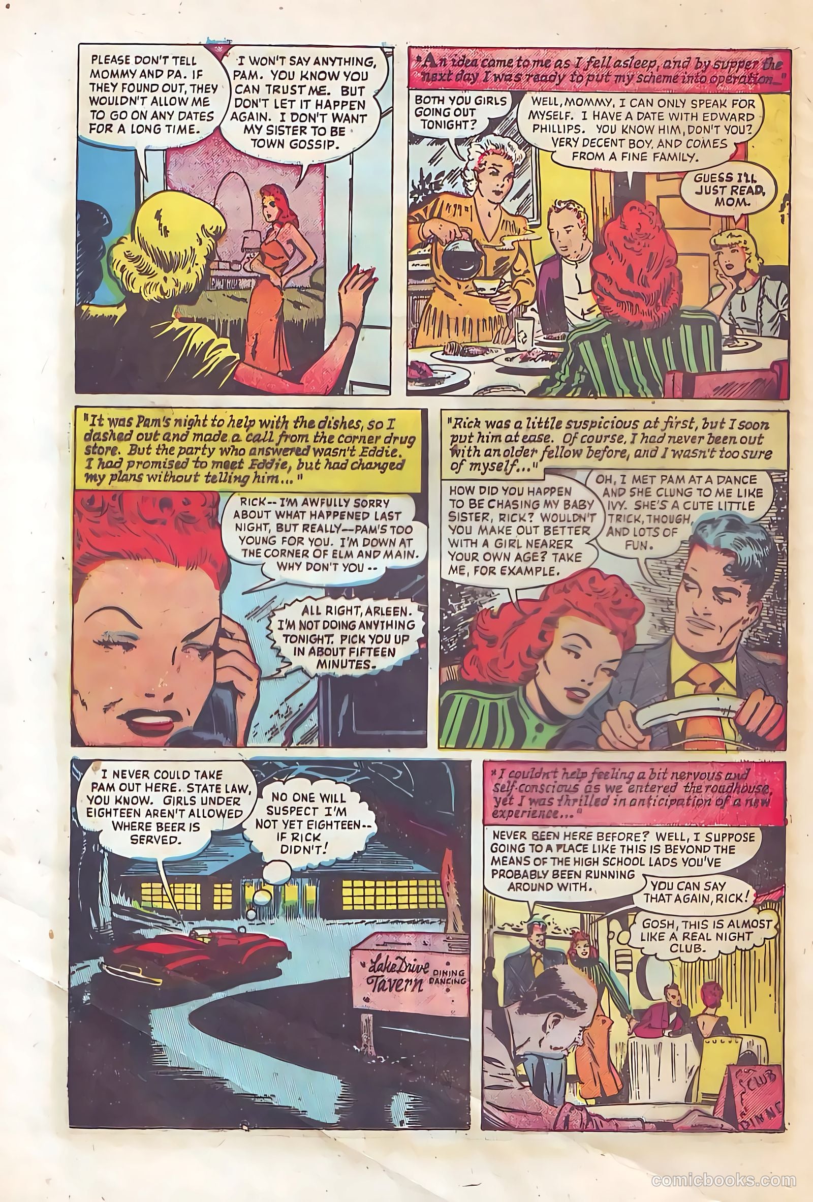 Pictorial Romances #10 (1951) — page 28 of 36