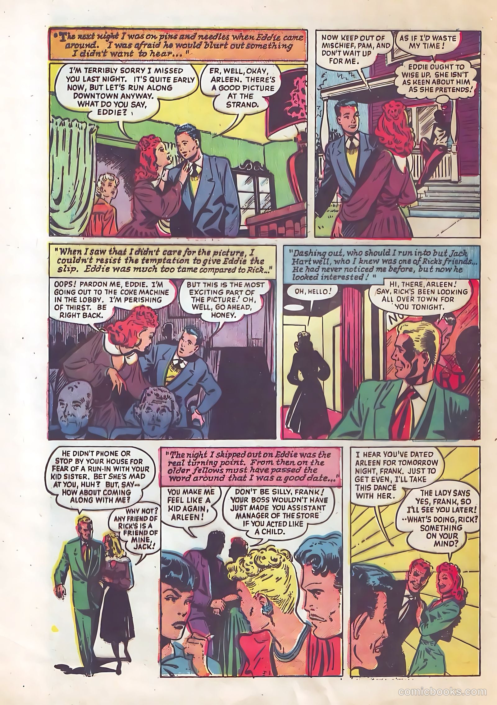 Pictorial Romances #10 (1951) — page 30 of 36