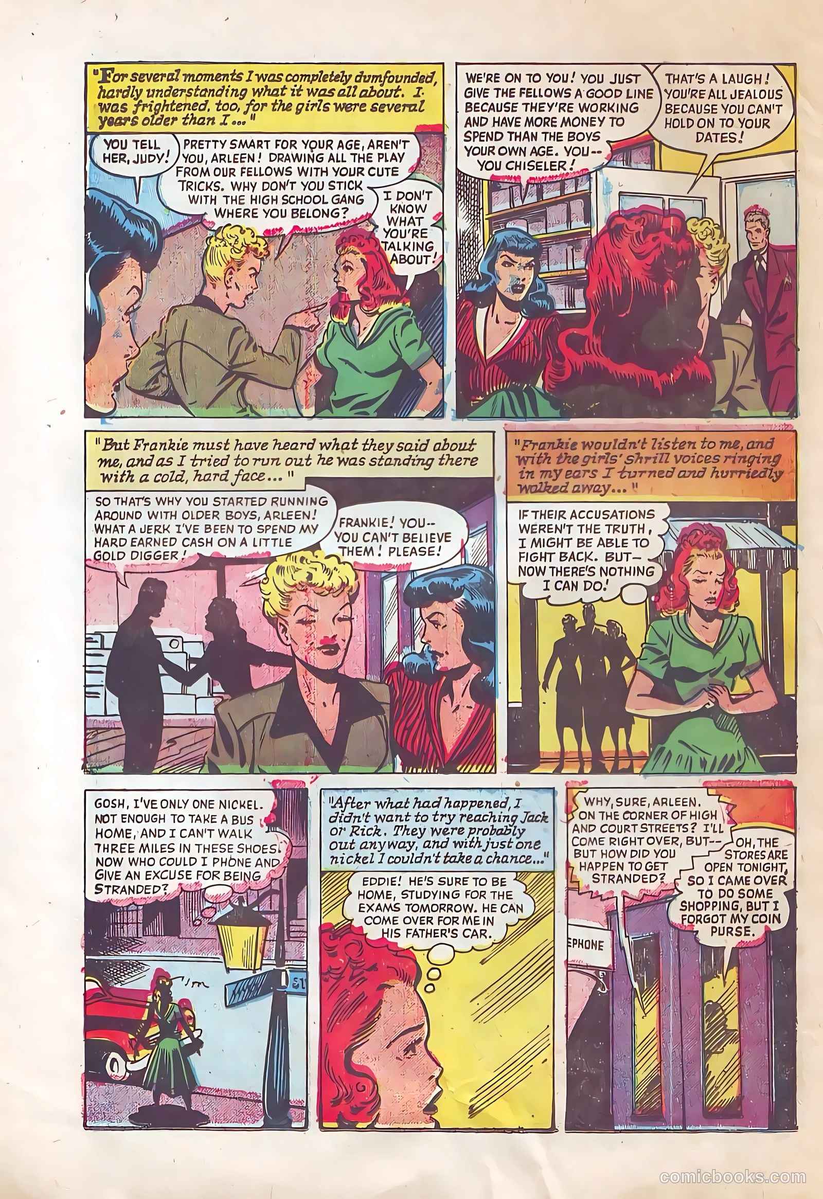 Pictorial Romances #10 (1951) — page 32 of 36
