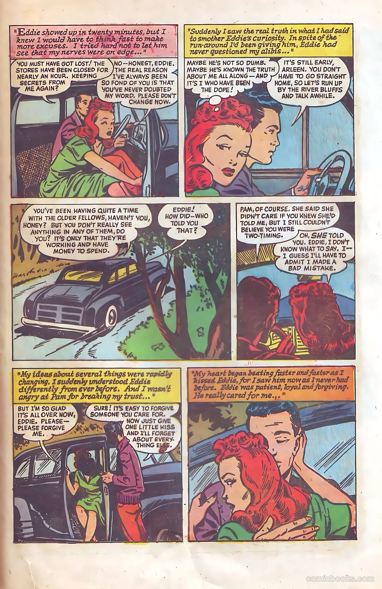 Pictorial Romances #10 (1951) — page 33 of 36