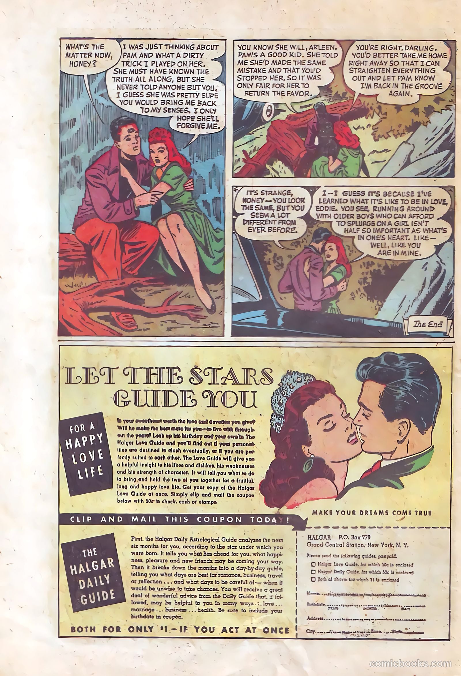 Pictorial Romances #10 (1951) — page 34 of 36