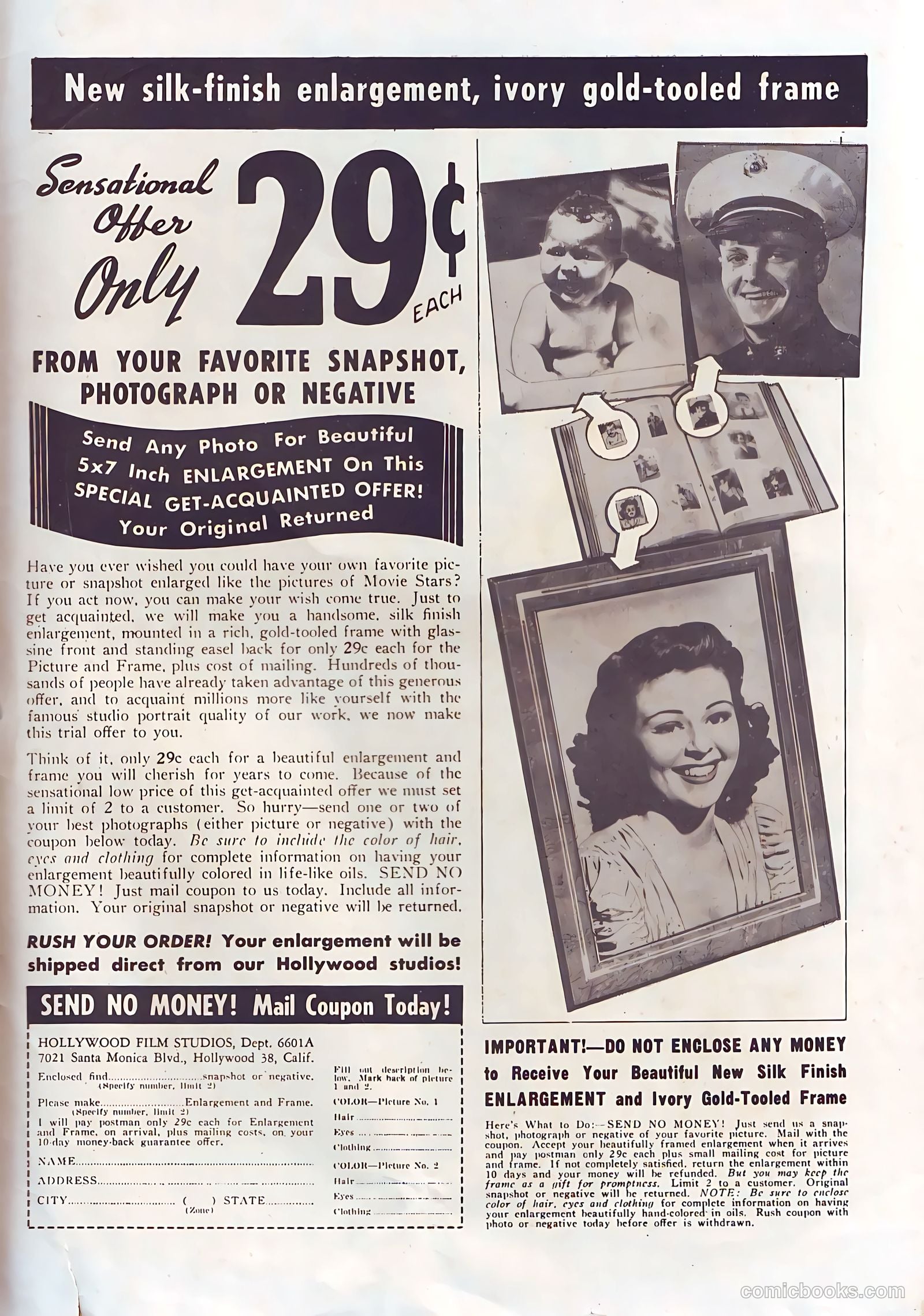 Pictorial Romances #10 (1951) — page 35 of 36