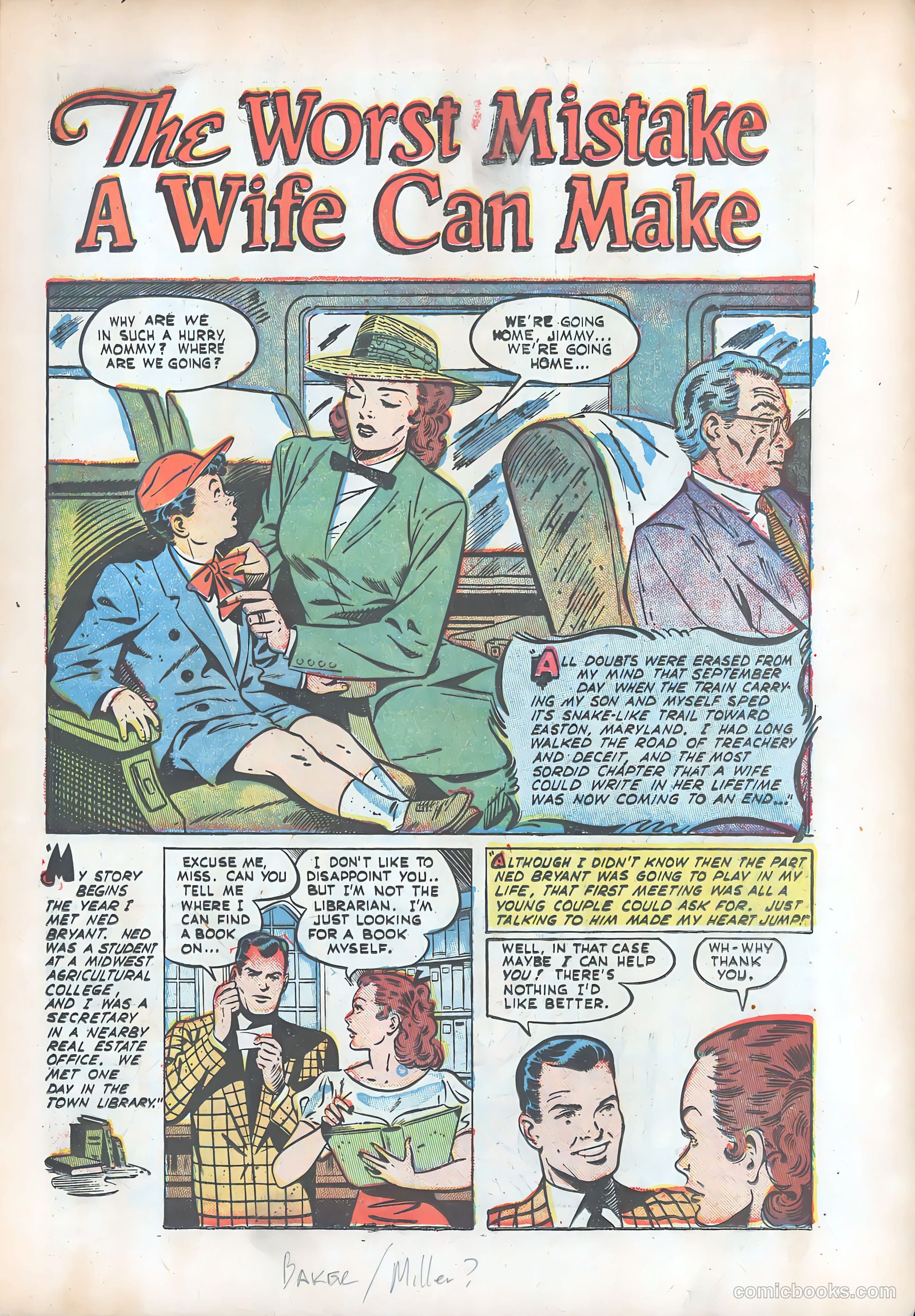 Pictorial Romances #11 (1952) — page 3 of 36