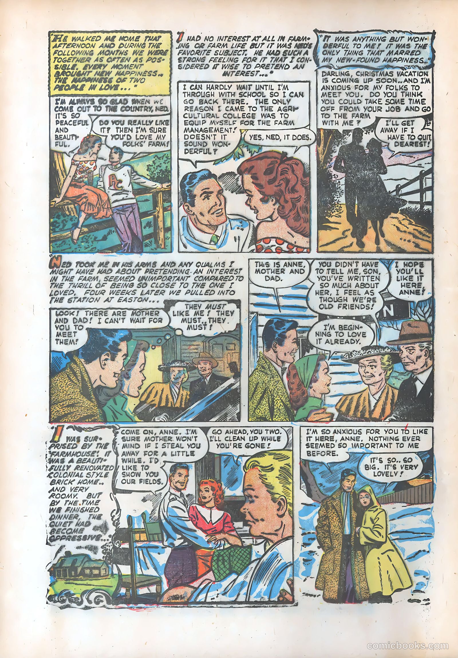 Pictorial Romances #11 (1952) — page 4 of 36