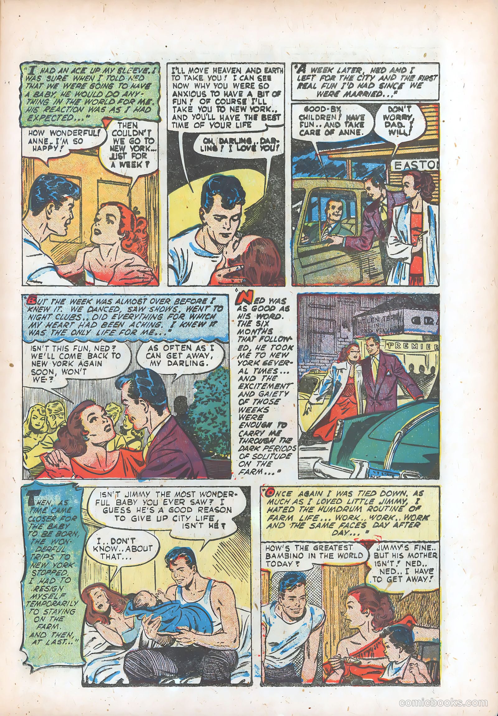 Pictorial Romances #11 (1952) — page 7 of 36