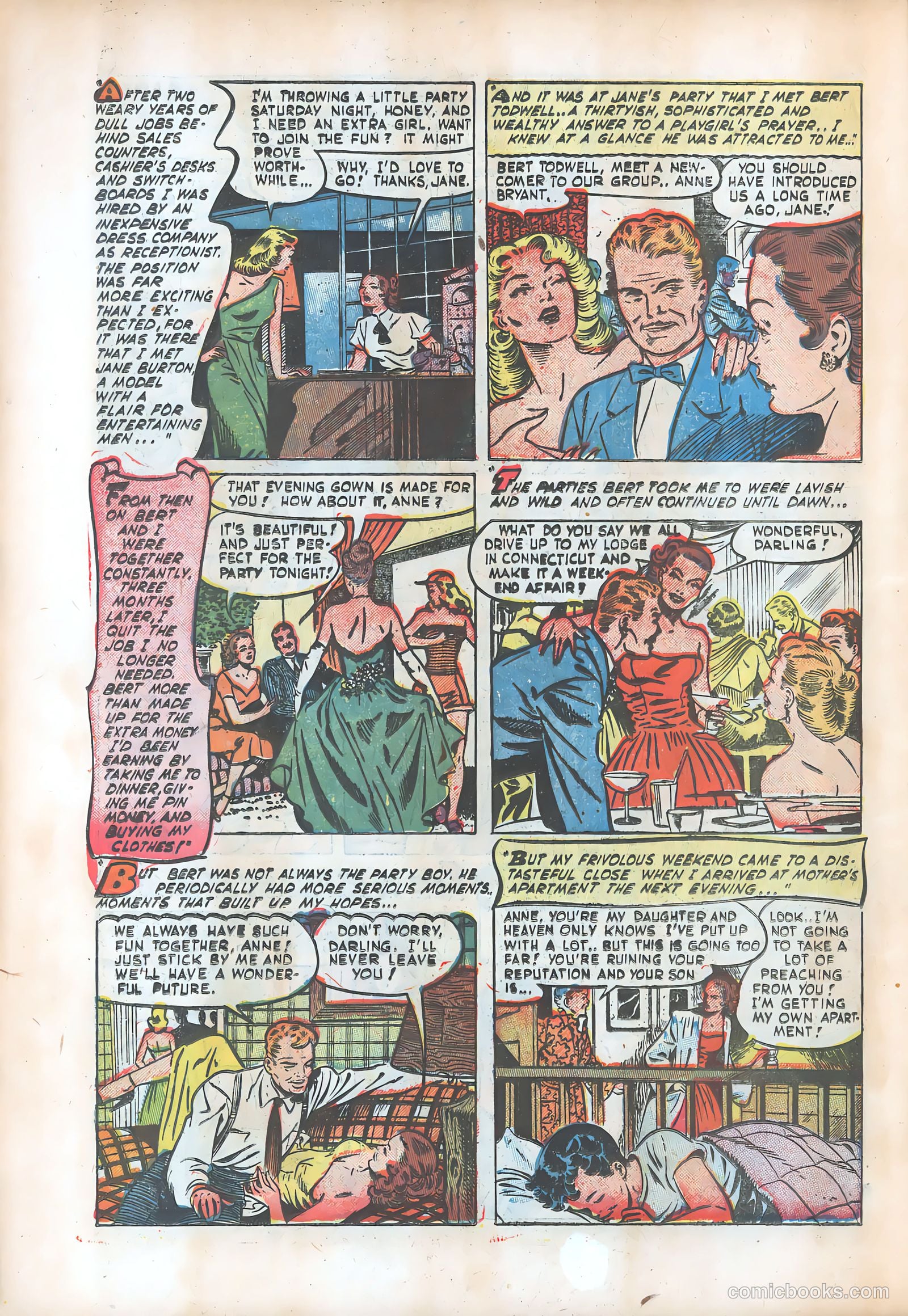 Pictorial Romances #11 (1952) — page 10 of 36
