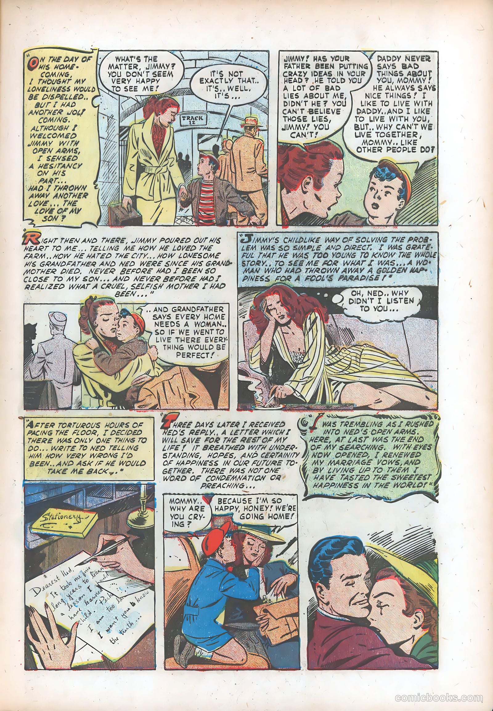 Pictorial Romances #11 (1952) — page 13 of 36