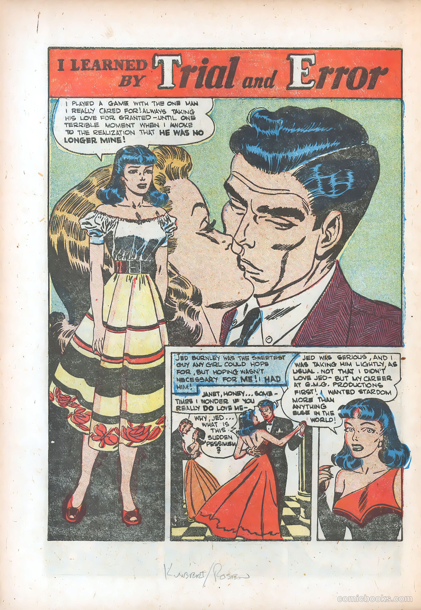 Pictorial Romances #11 (1952) — page 14 of 36