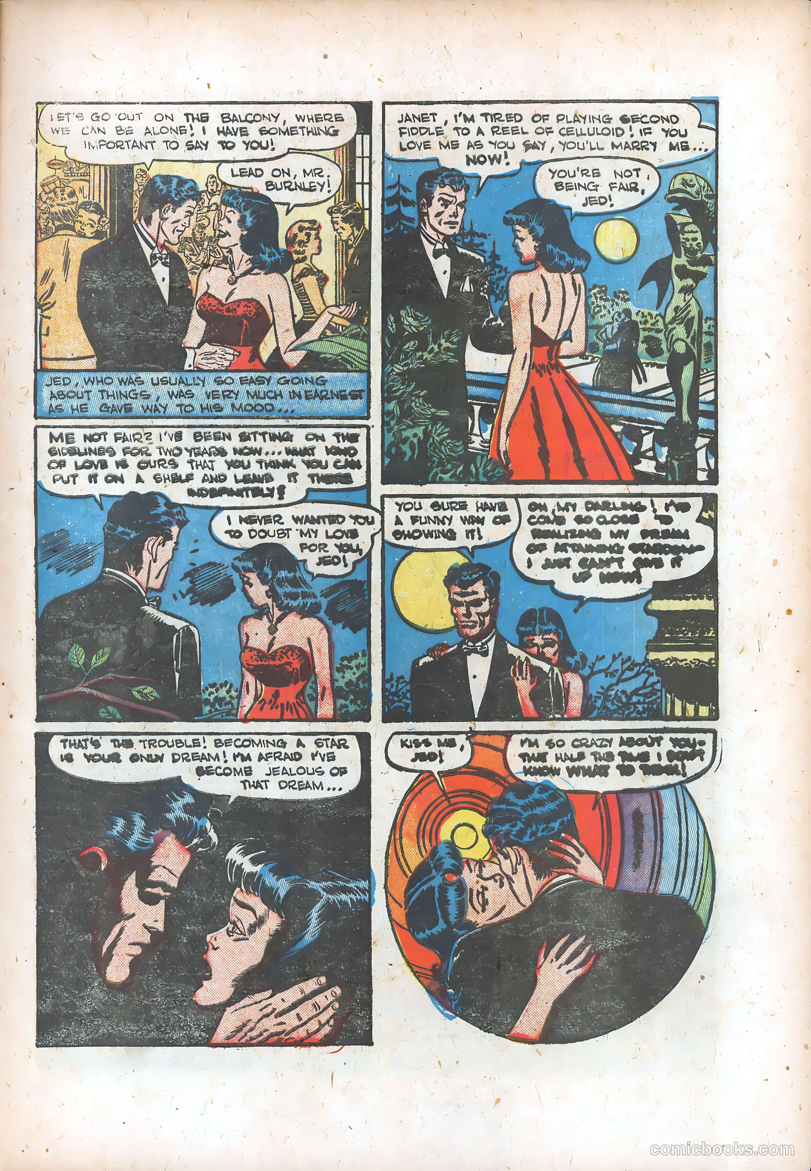 Pictorial Romances #11 (1952) — page 15 of 36