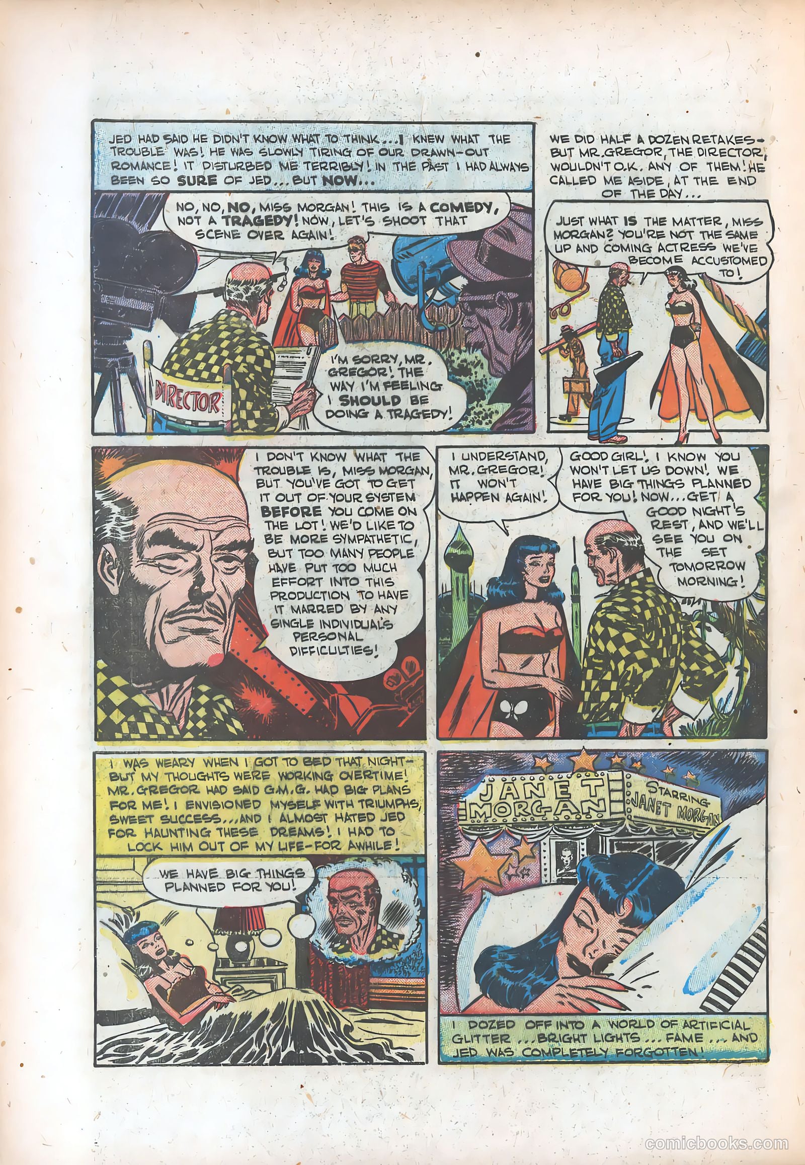 Pictorial Romances #11 (1952) — page 16 of 36