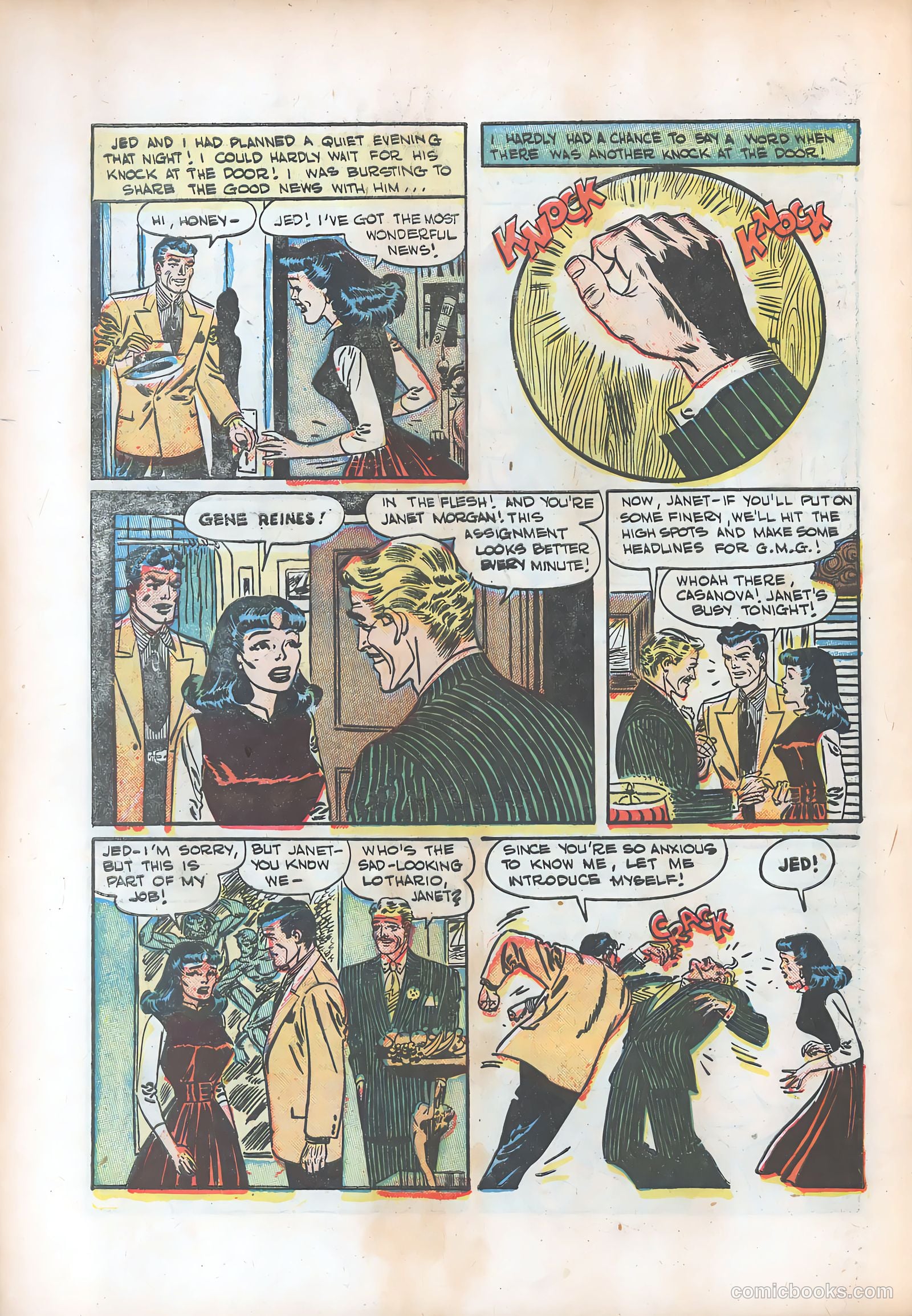 Pictorial Romances #11 (1952) — page 18 of 36