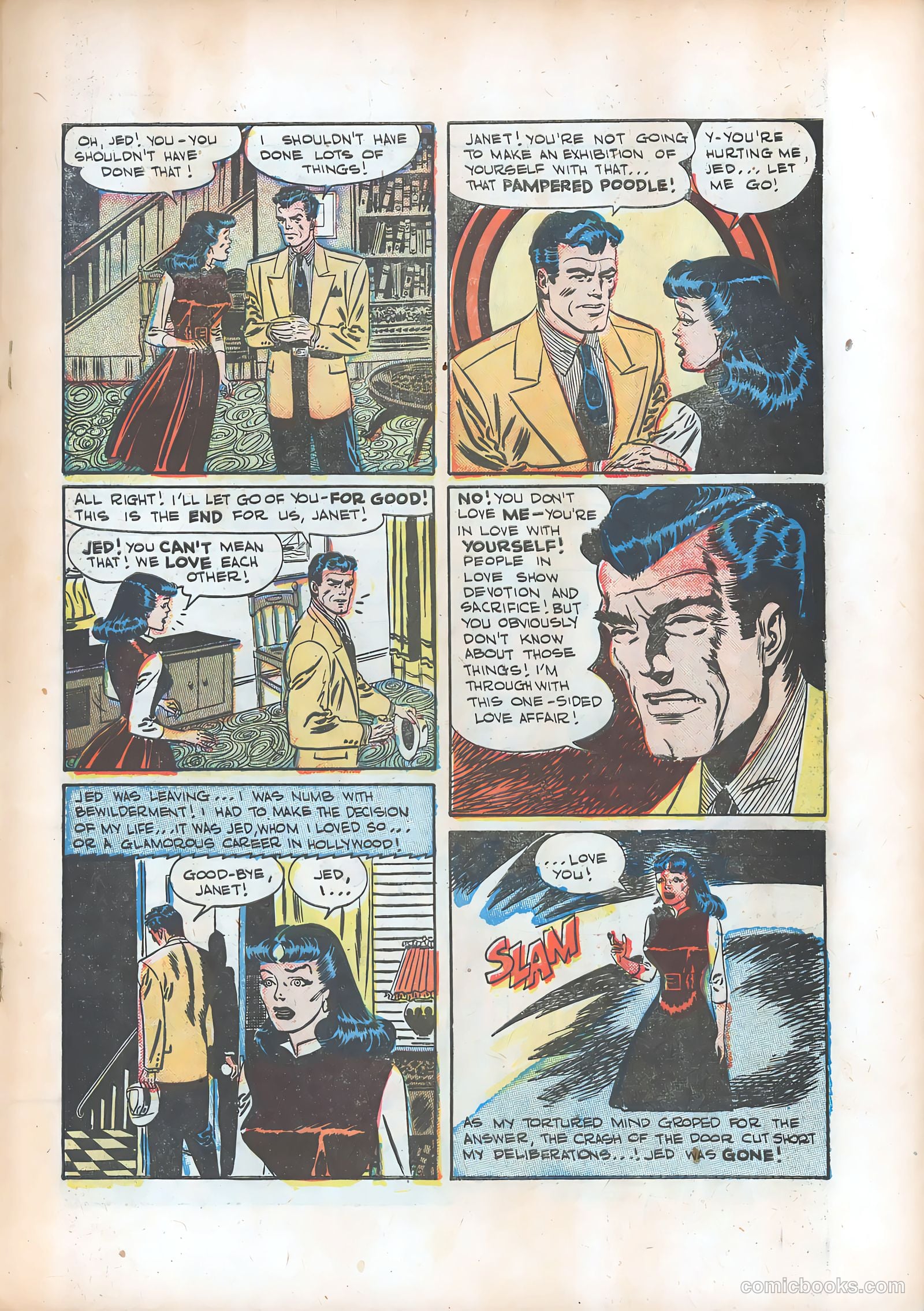 Pictorial Romances #11 (1952) — page 19 of 36