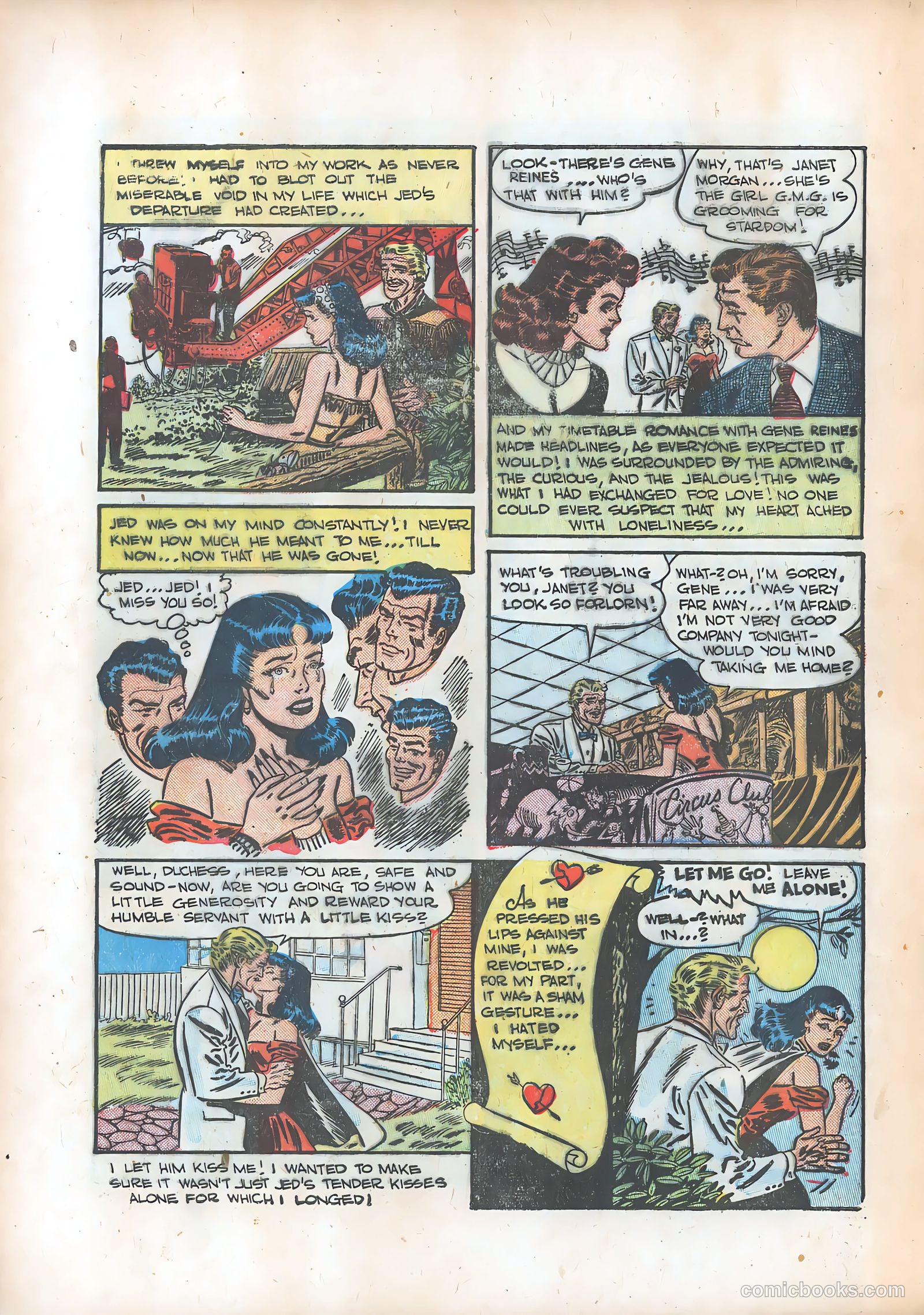 Pictorial Romances #11 (1952) — page 20 of 36